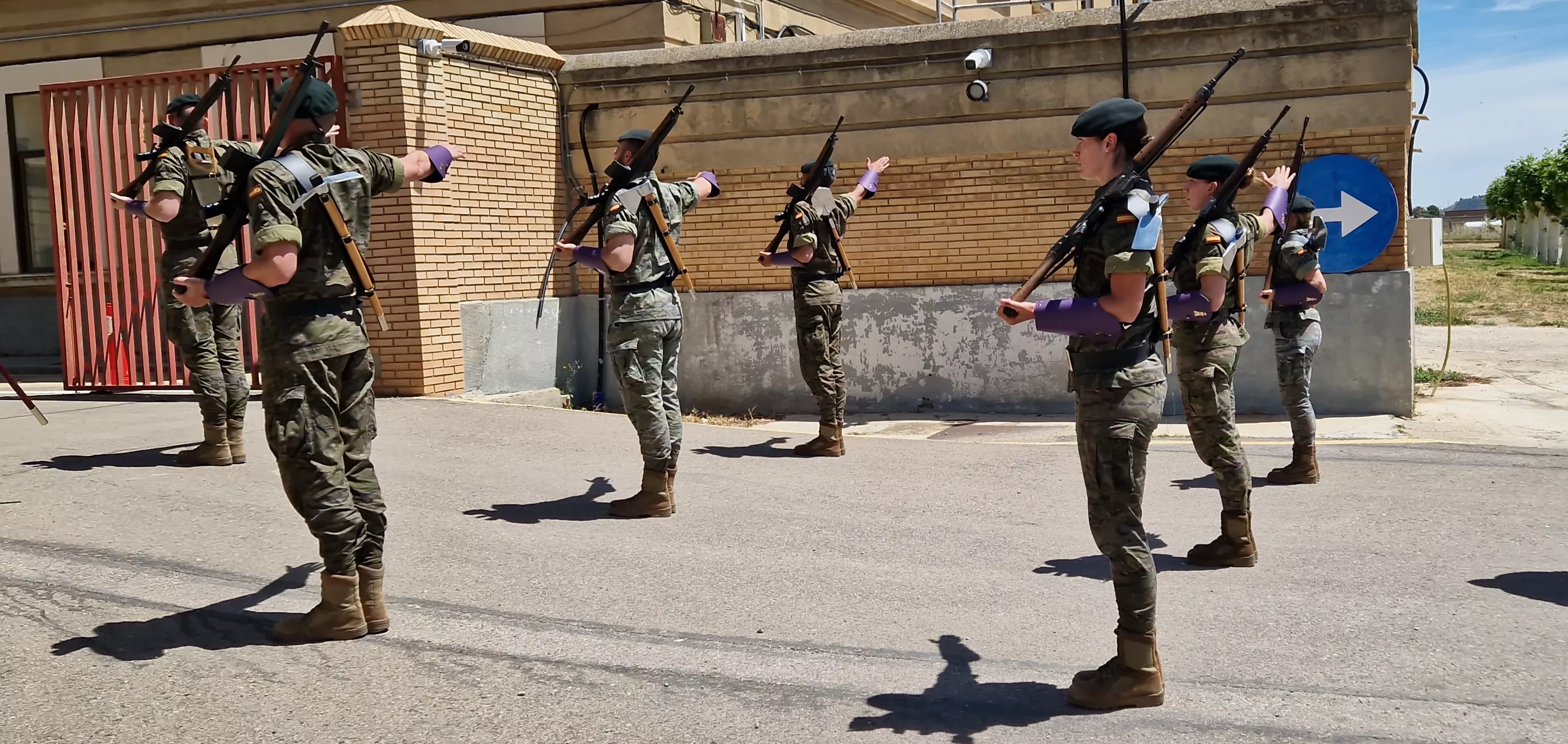 Cuartel Sancho Ramírez. Foto Myriam Martínez