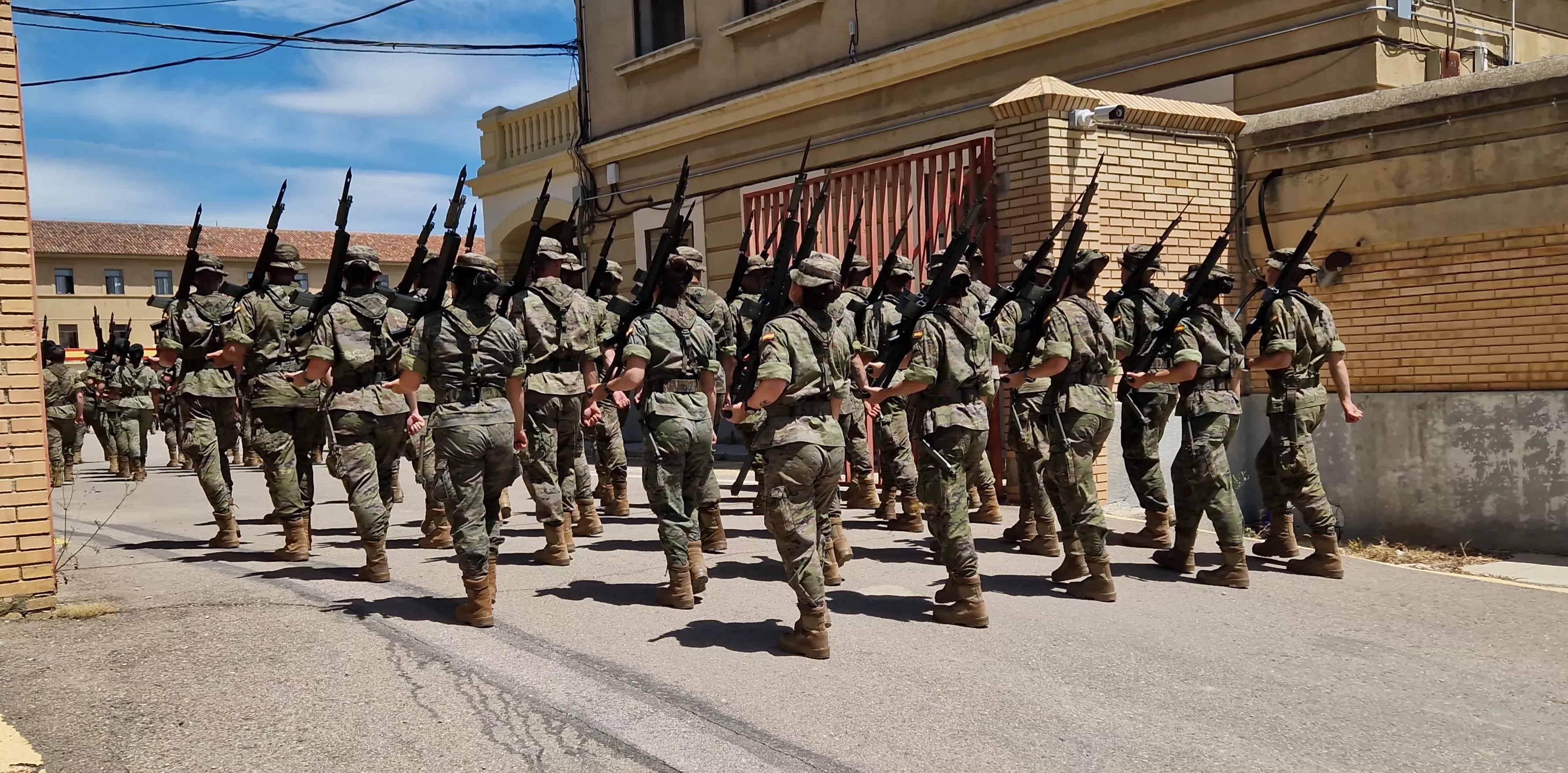 Cuartel Sancho Ramírez. Foto Myriam Martínez