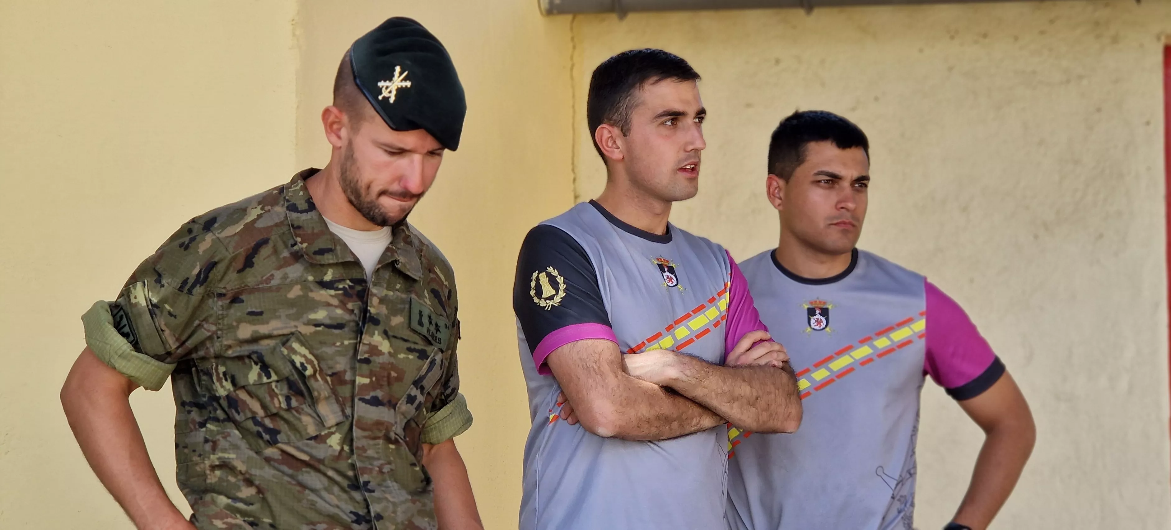 Preparativos de la carrera La Sertoriana. Foto Myriam Martínez