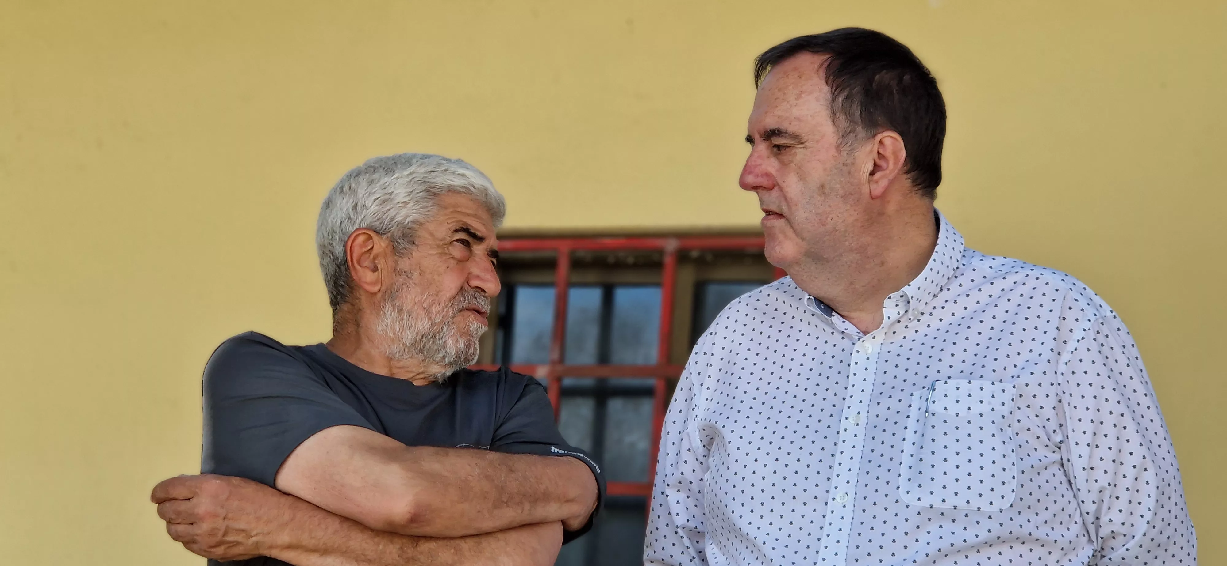 Manolo Bara y Javier García Antón. Foto Myriam Martínez