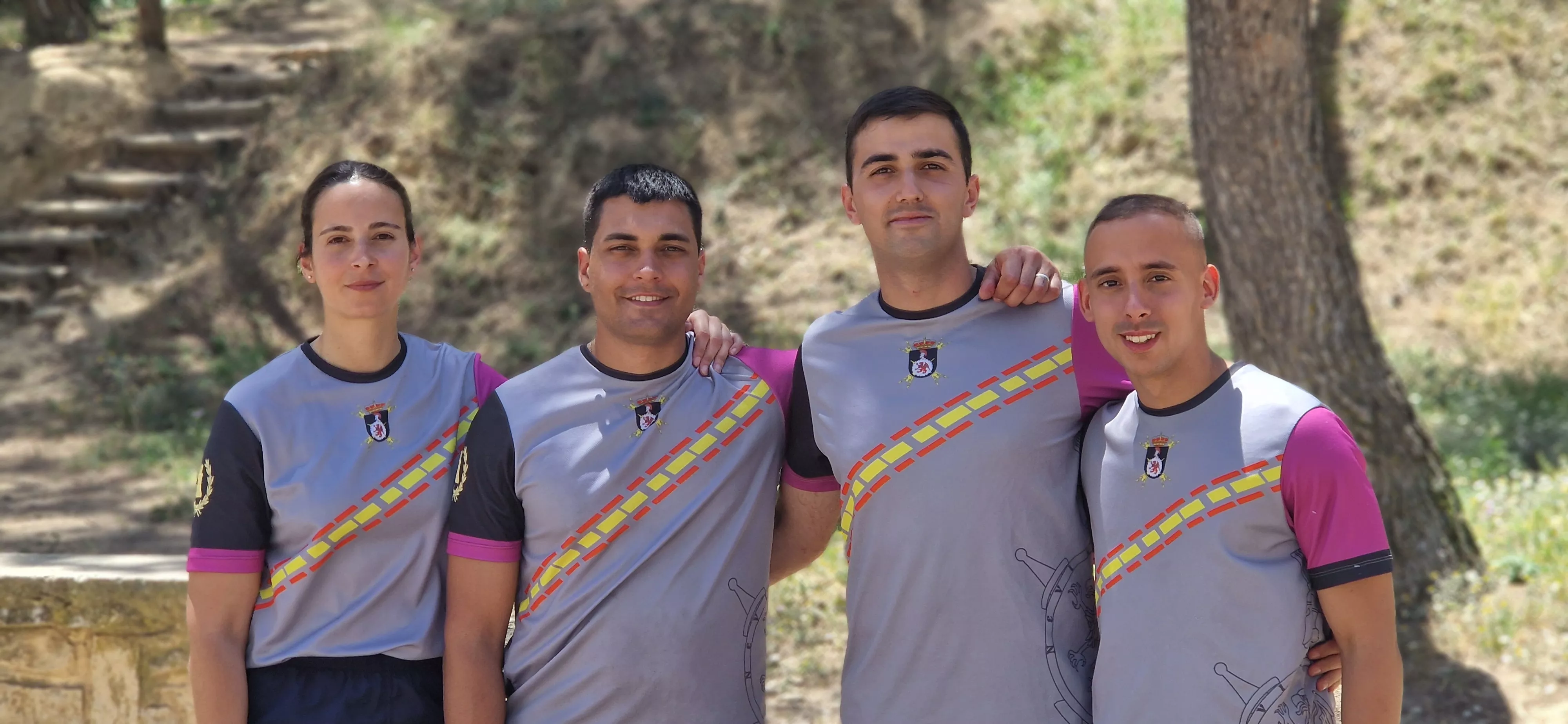 Virginia Molero, Sergio Llorente, Antonio Jesús González, José Manuel Escolano. Foto Myriam Martínez