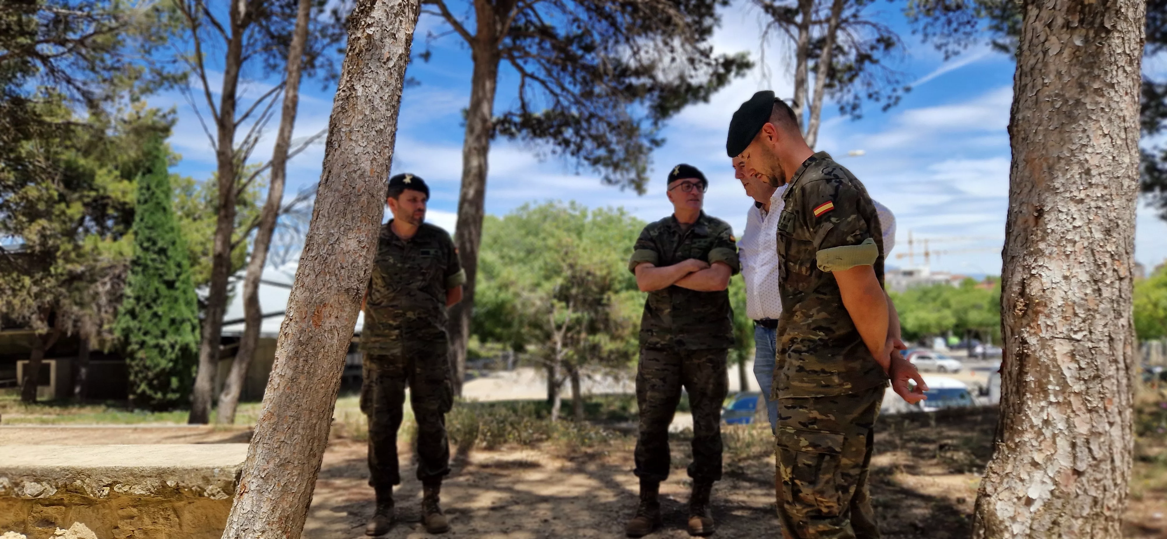 Preparativos de la carrera La Sertoriana. Foto Myriam Martínez