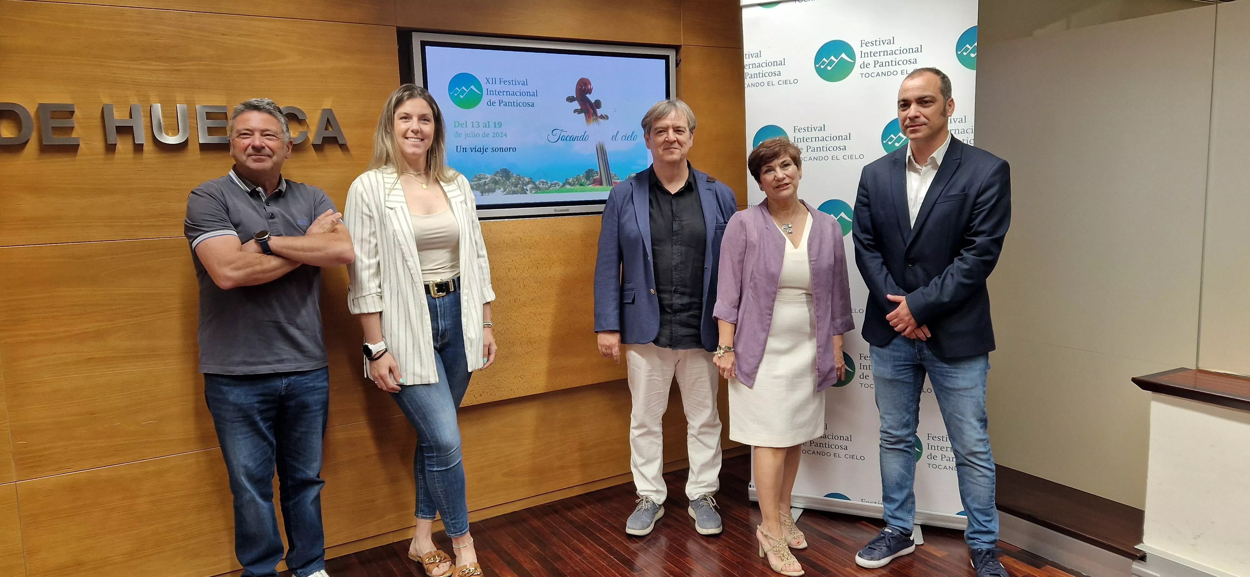 Presentación de la 12ª edición del festival Tocando el cielo de Panticosa. Foto Myriam Martínez