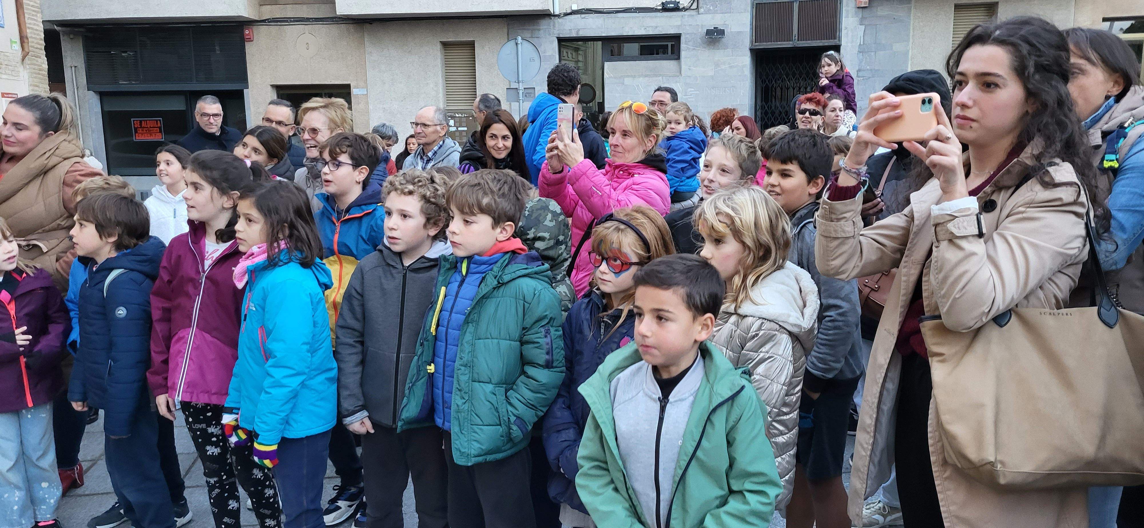 Relevo del Payaso y la Abueleta del barrio del San Martín