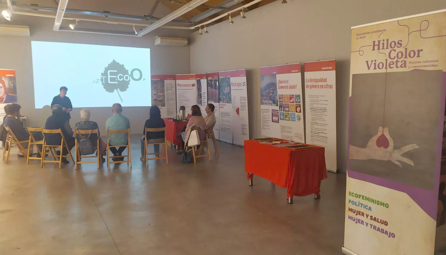  Jornadas de educación ciudadana “Flores de todo el mundo”.