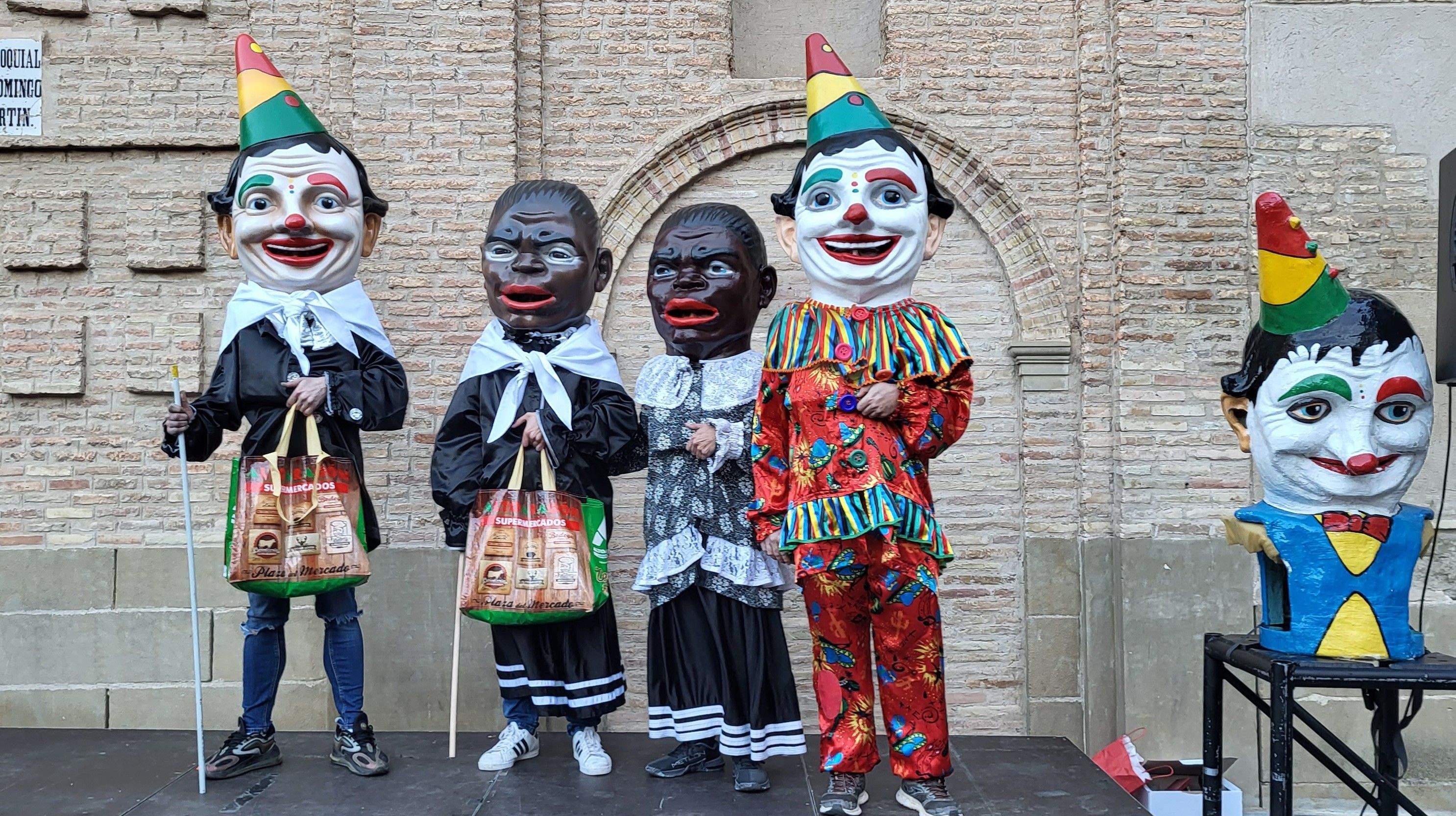 Relevo del Payaso y la Abueleta del barrio del San Martín