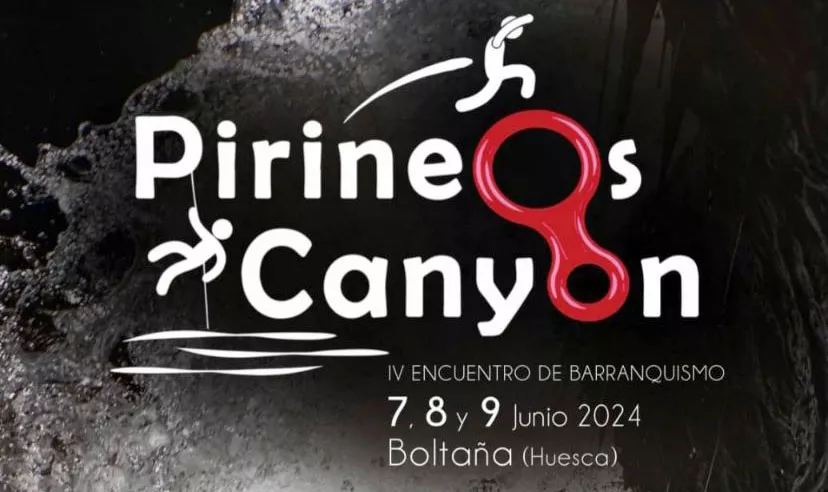 Cartel anunciador del encuentro Pirineos Canyon.