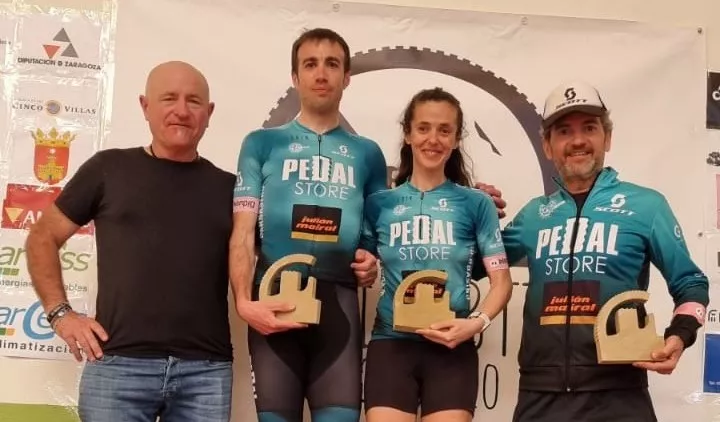 Pedal Store Barbastro en el Podio.