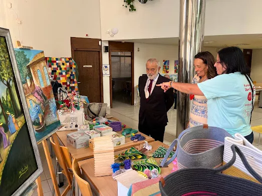 Fiesta de verano del  Hogar del IASS en Huesca