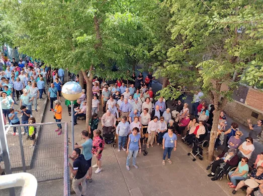 Fiesta de verano del  Hogar del IASS en Huesca