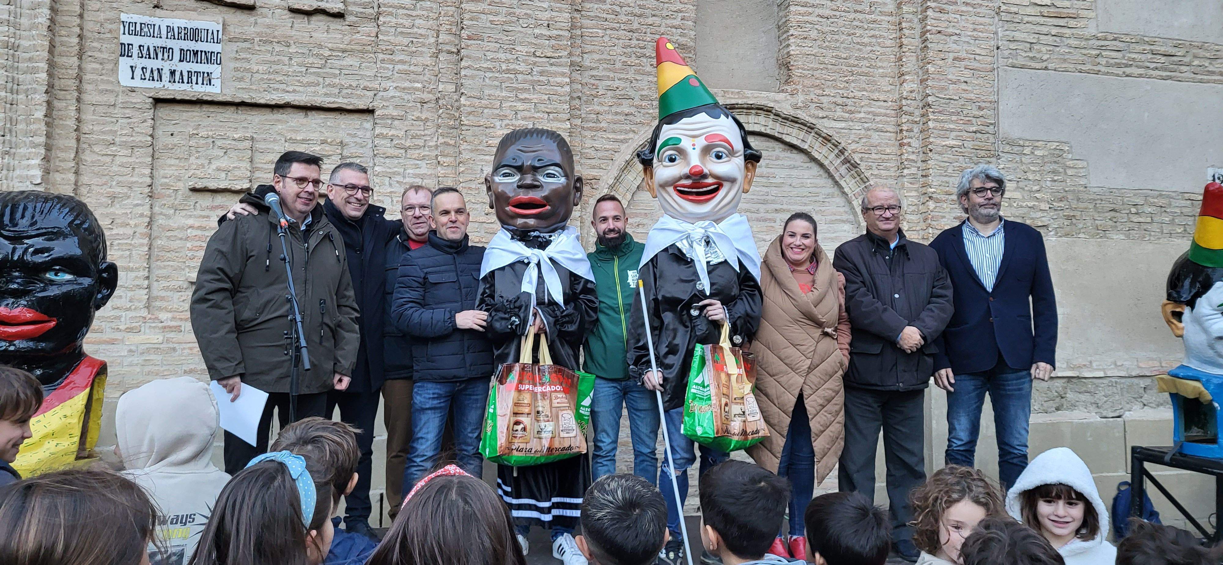 Relevo del Payaso y la Abueleta del barrio del San Martín