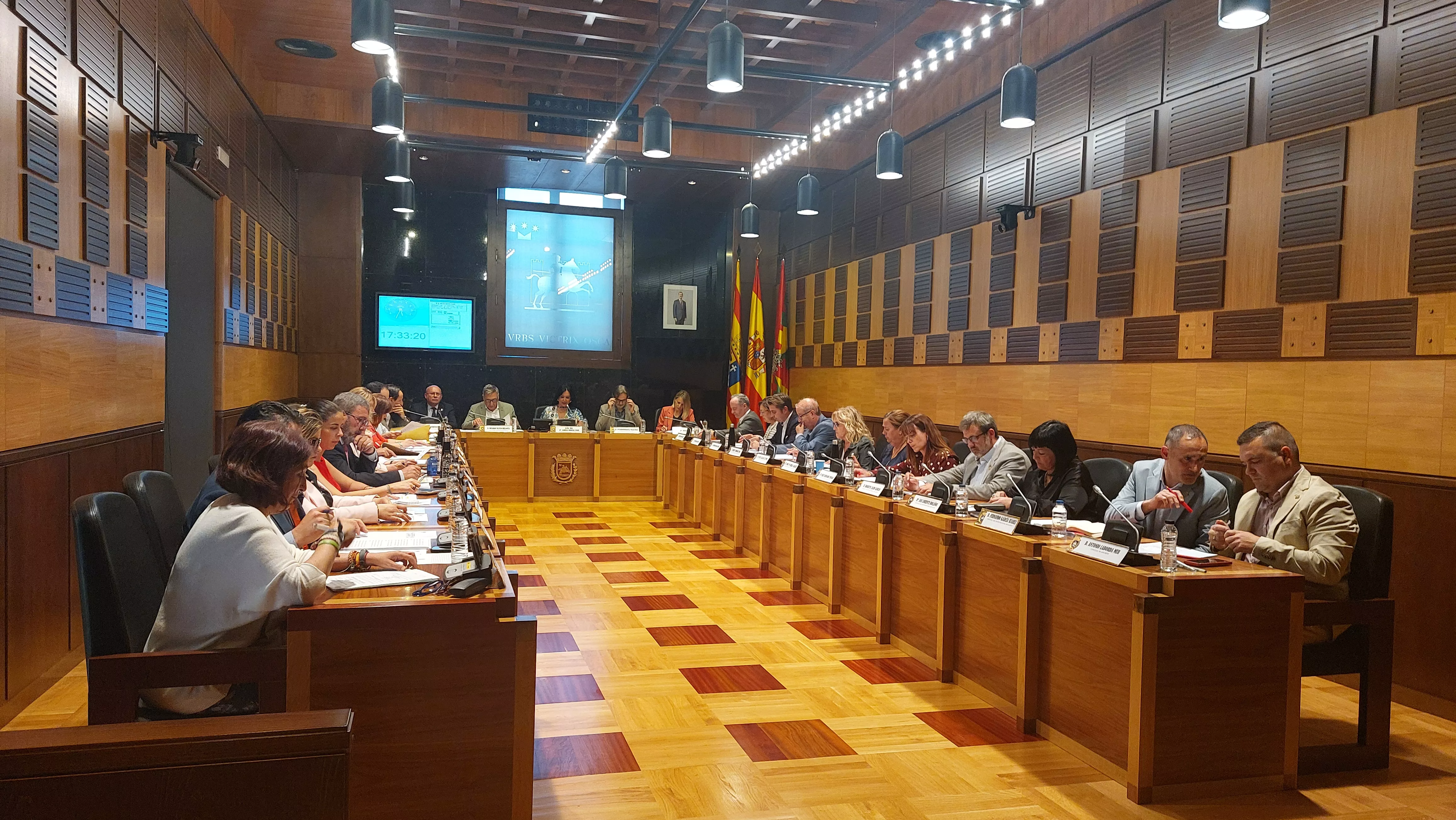 Pleno del Ayuntamiento de Huesca
