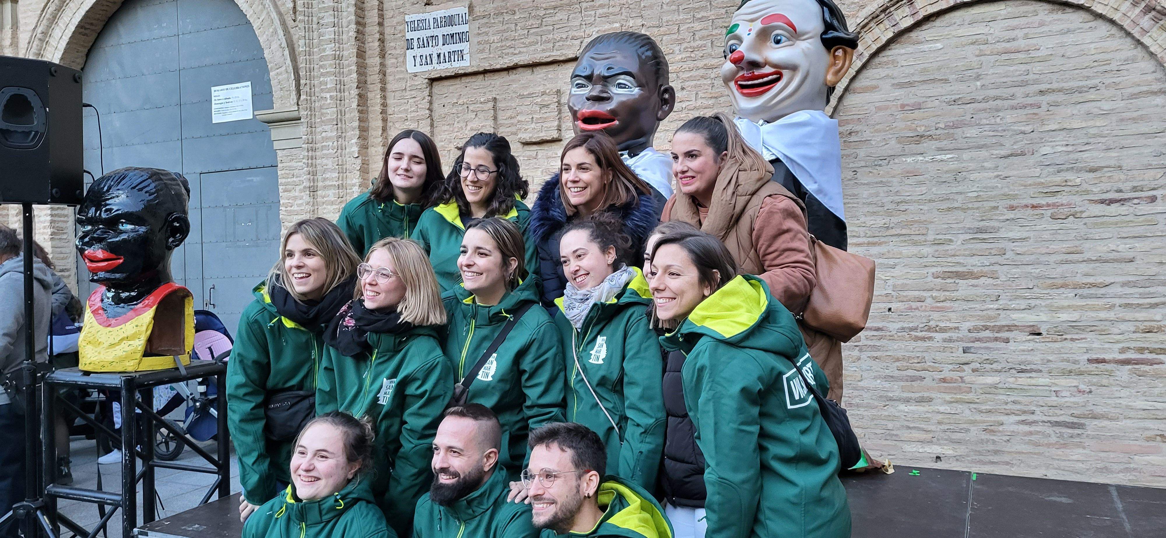 Relevo del Payaso y la Abueleta del barrio del San Martín