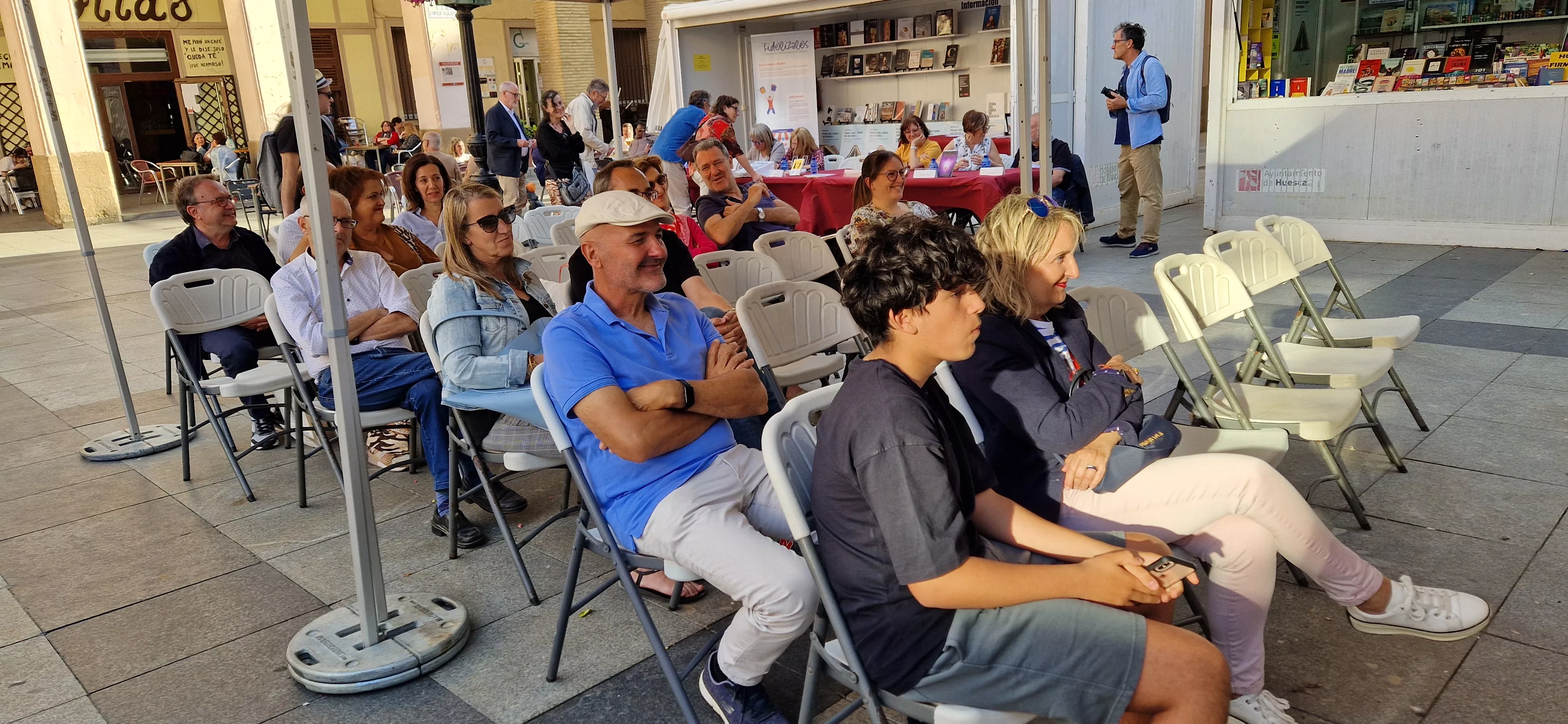 40ª Feria del Libro de Huesca. Foto Myriam Martínez 40ª Feria del Libro de Huesca. Foto Myriam Martínez