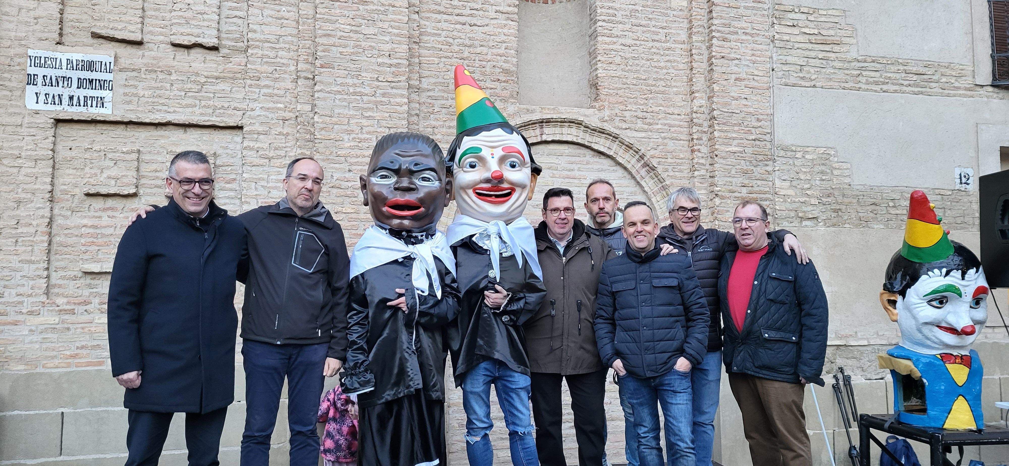 Relevo del Payaso y la Abueleta del barrio del San Martín