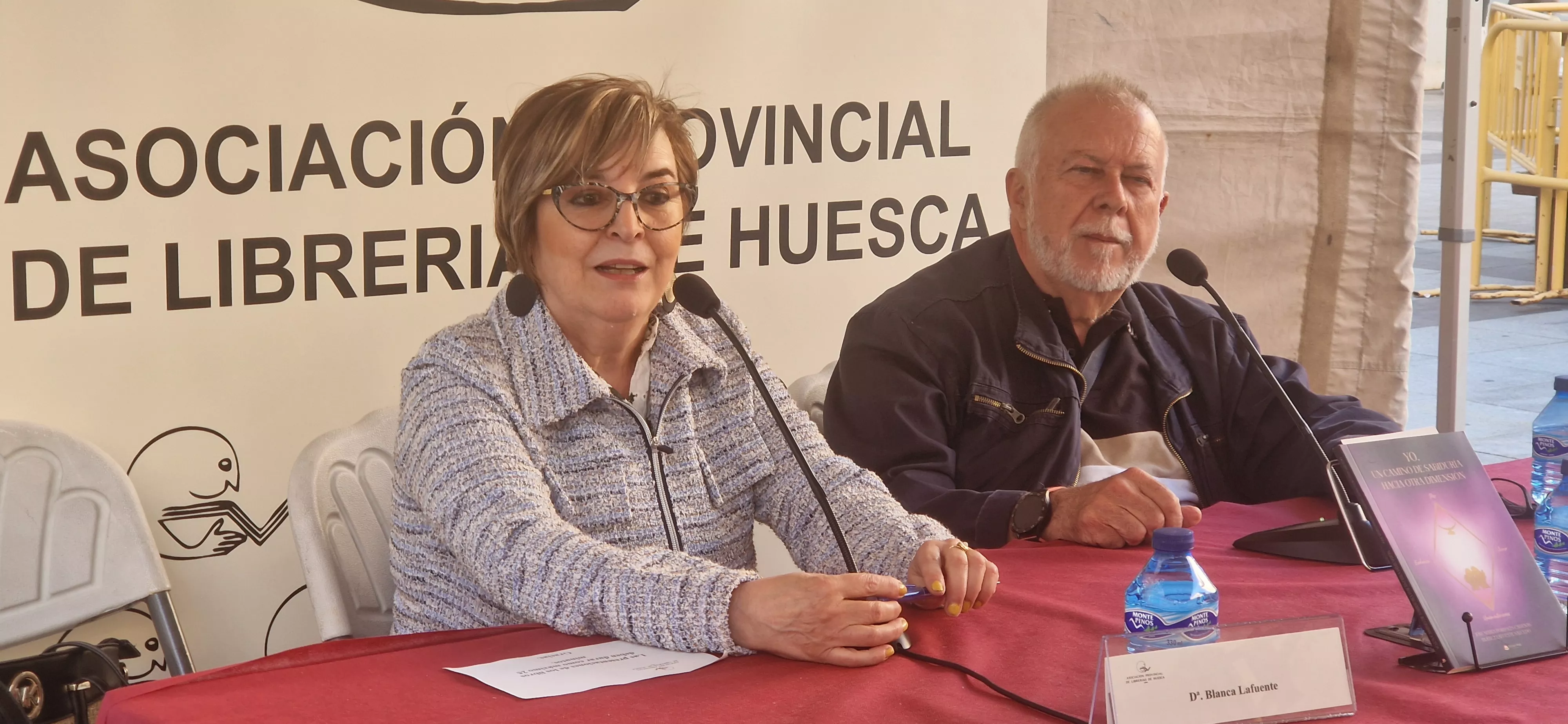 Blanca Lafuente y José María Portolés. Foto Myriam Martínez