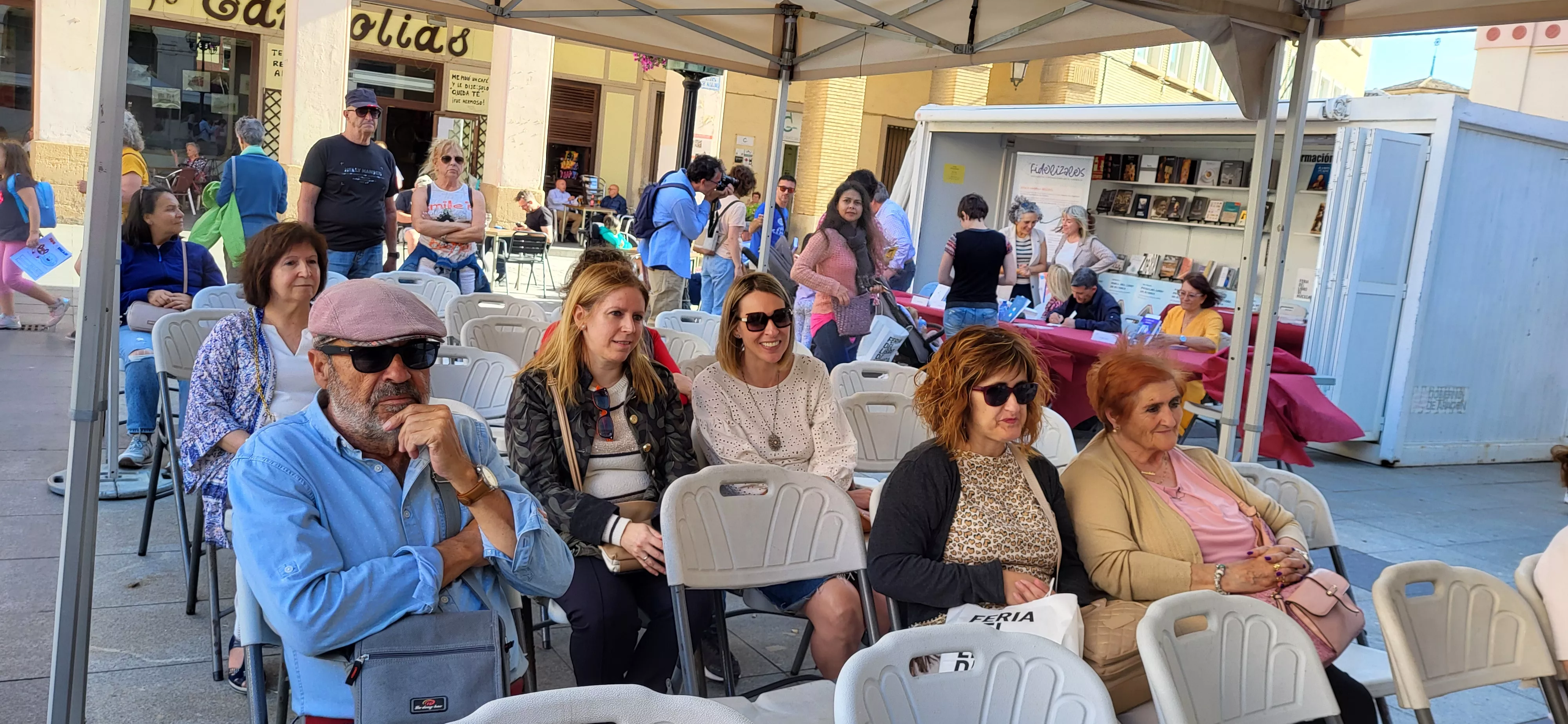 Presentación de "El efecto Poe", de Mariano de Meer. Foto Mercedes Manterola