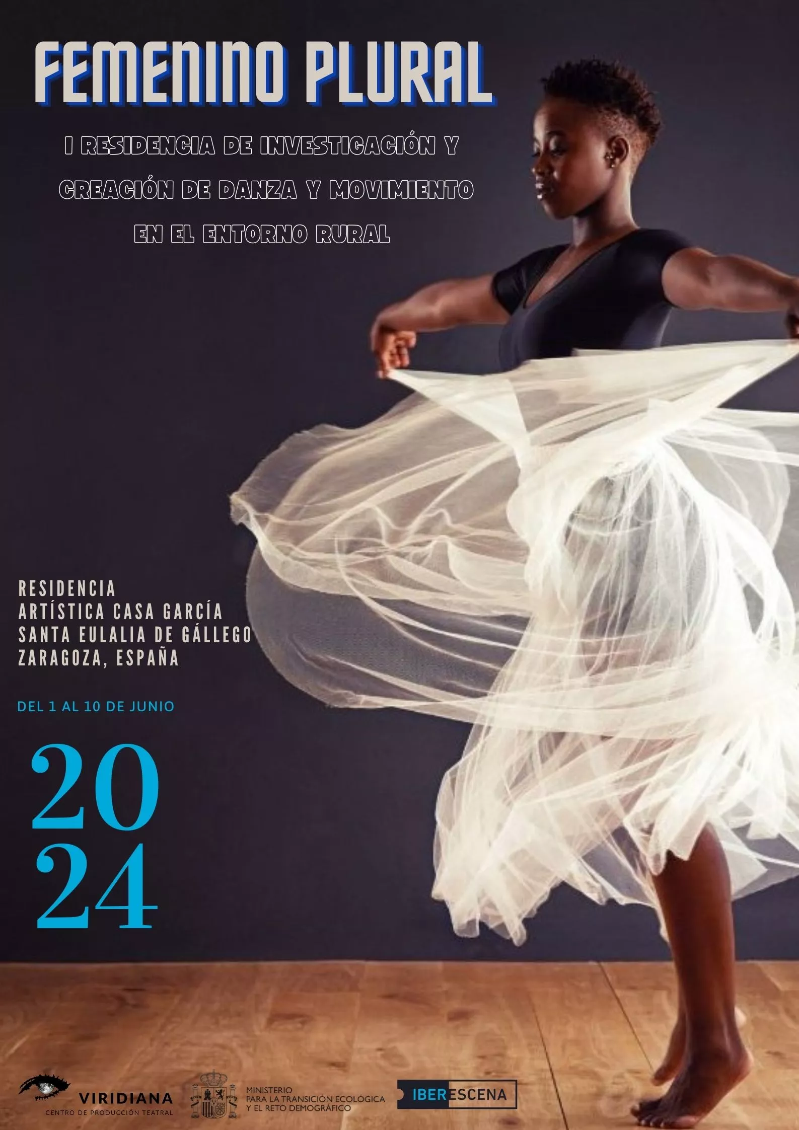 Cartel de Femenino Plural. 