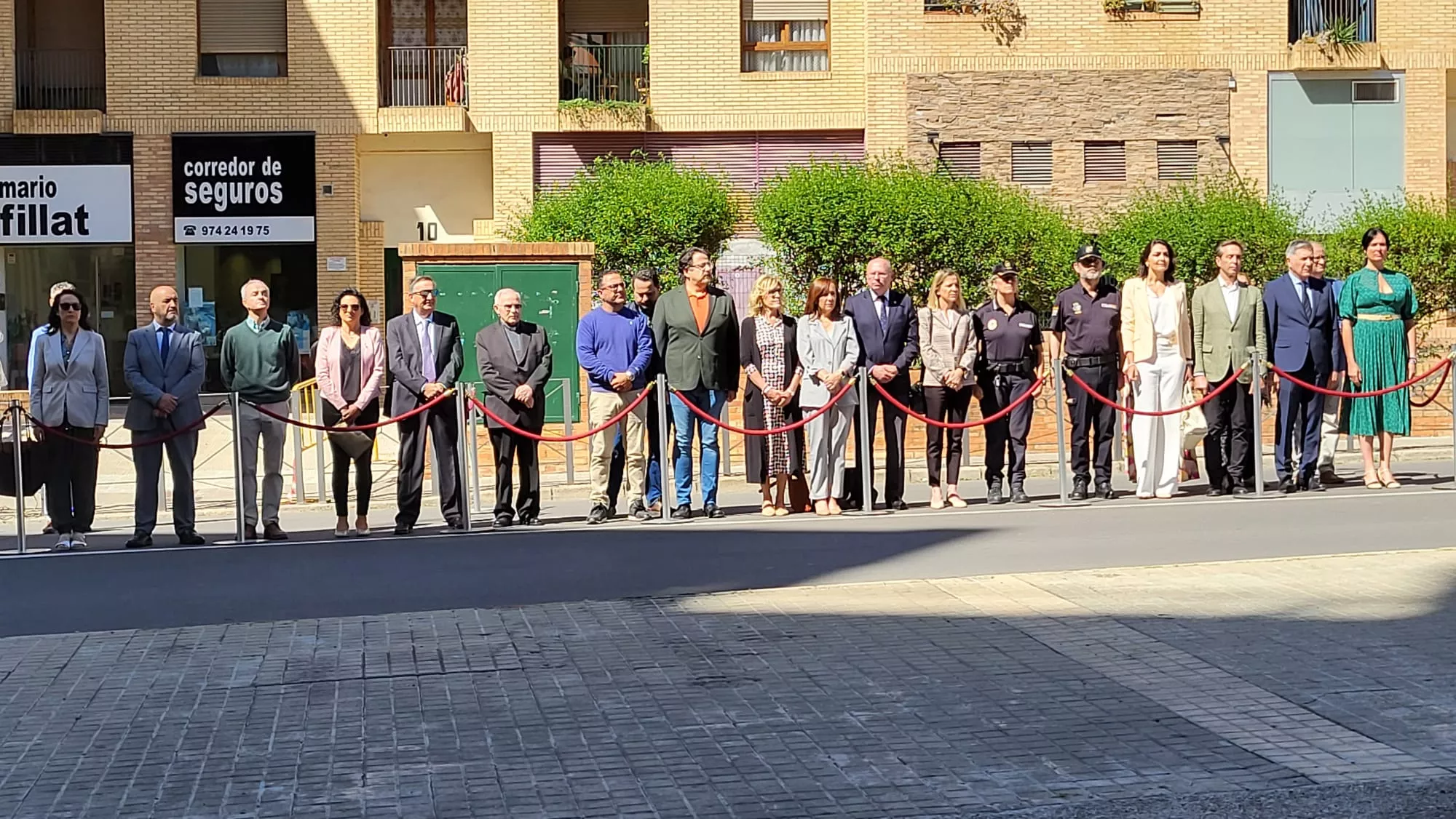 Acto de Izado de la Bandera en Huesca