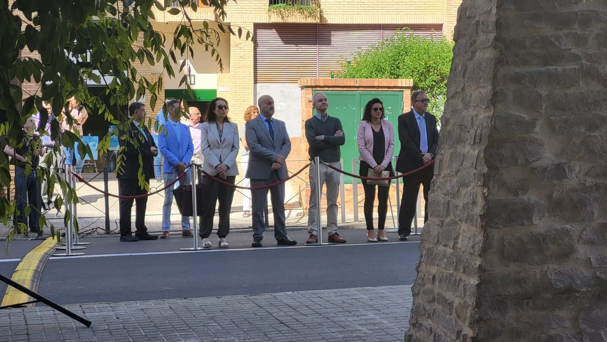 Acto de Izado de la Bandera en Huesca