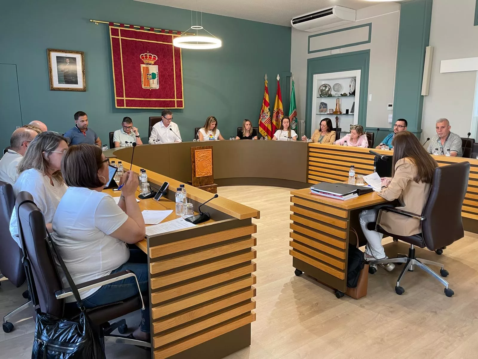 Pleno del Ayuntamiento de Fraga