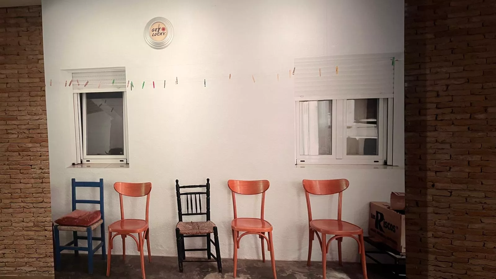 Exposición "Pueblos de colonización. Miradas a un paisaje inventado" en la DPH. Foto Mercedes Manterola