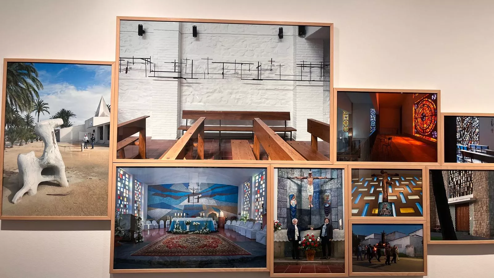 Exposición "Pueblos de colonización. Miradas a un paisaje inventado" en la DPH. Foto Mercedes Manterola