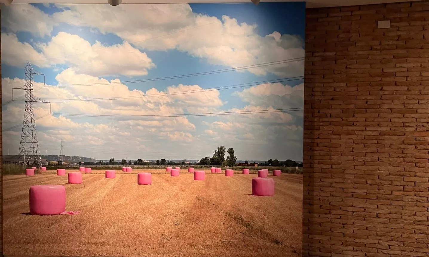 Exposición "Pueblos de colonización. Miradas a un paisaje inventado" en la DPH. Foto Mercedes Manterola