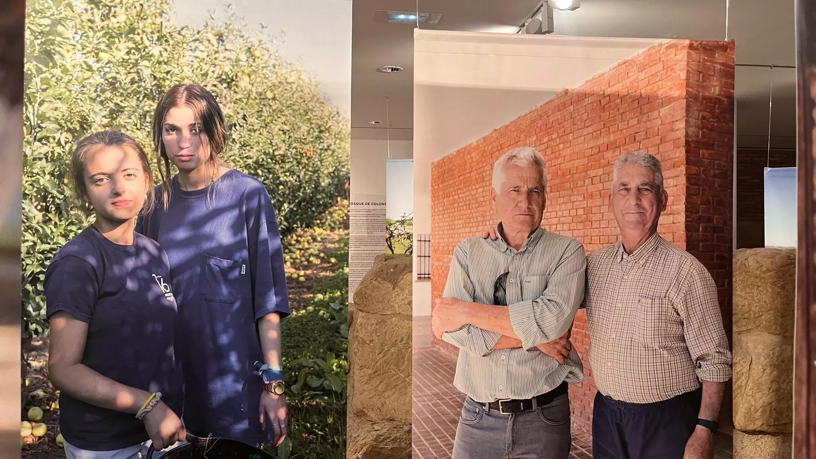 Exposición "Pueblos de colonización. Miradas a un paisaje inventado" en la DPH. Foto Mercedes Manterola