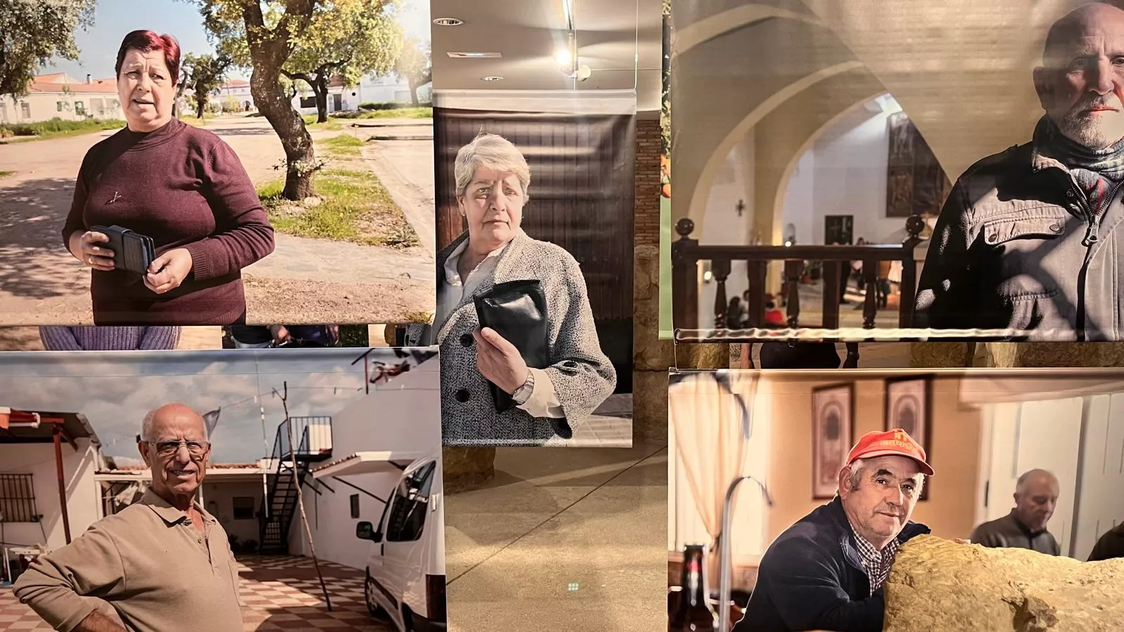 Exposición "Pueblos de colonización. Miradas a un paisaje inventado" en la DPH. Foto Mercedes Manterola