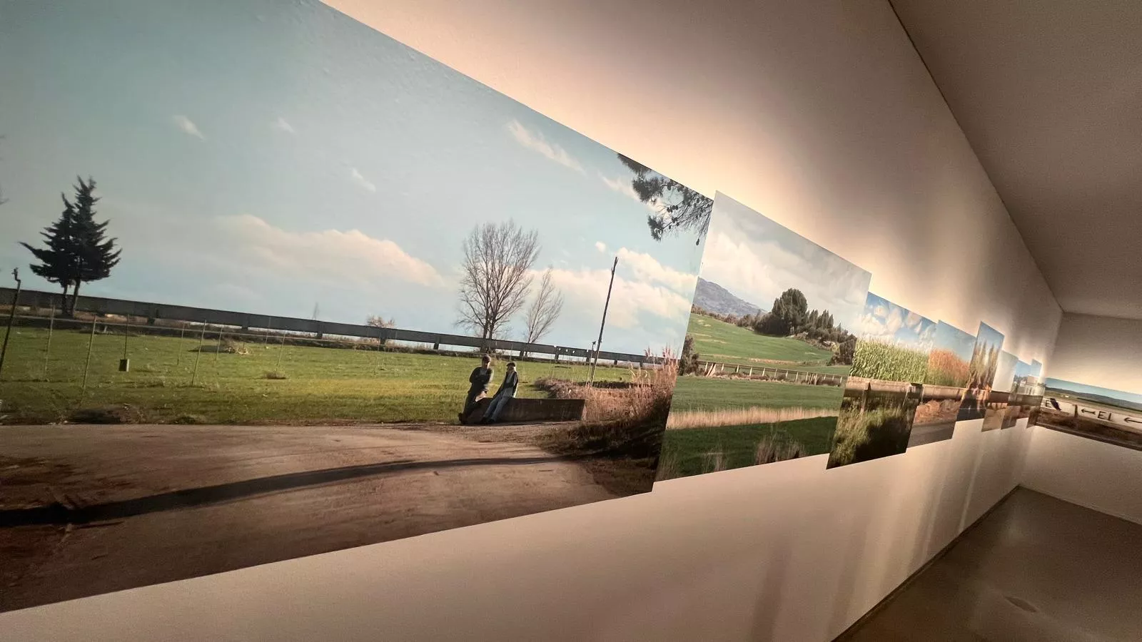 Exposición "Pueblos de colonización. Miradas a un paisaje inventado" en la DPH. Foto Mercedes Manterola