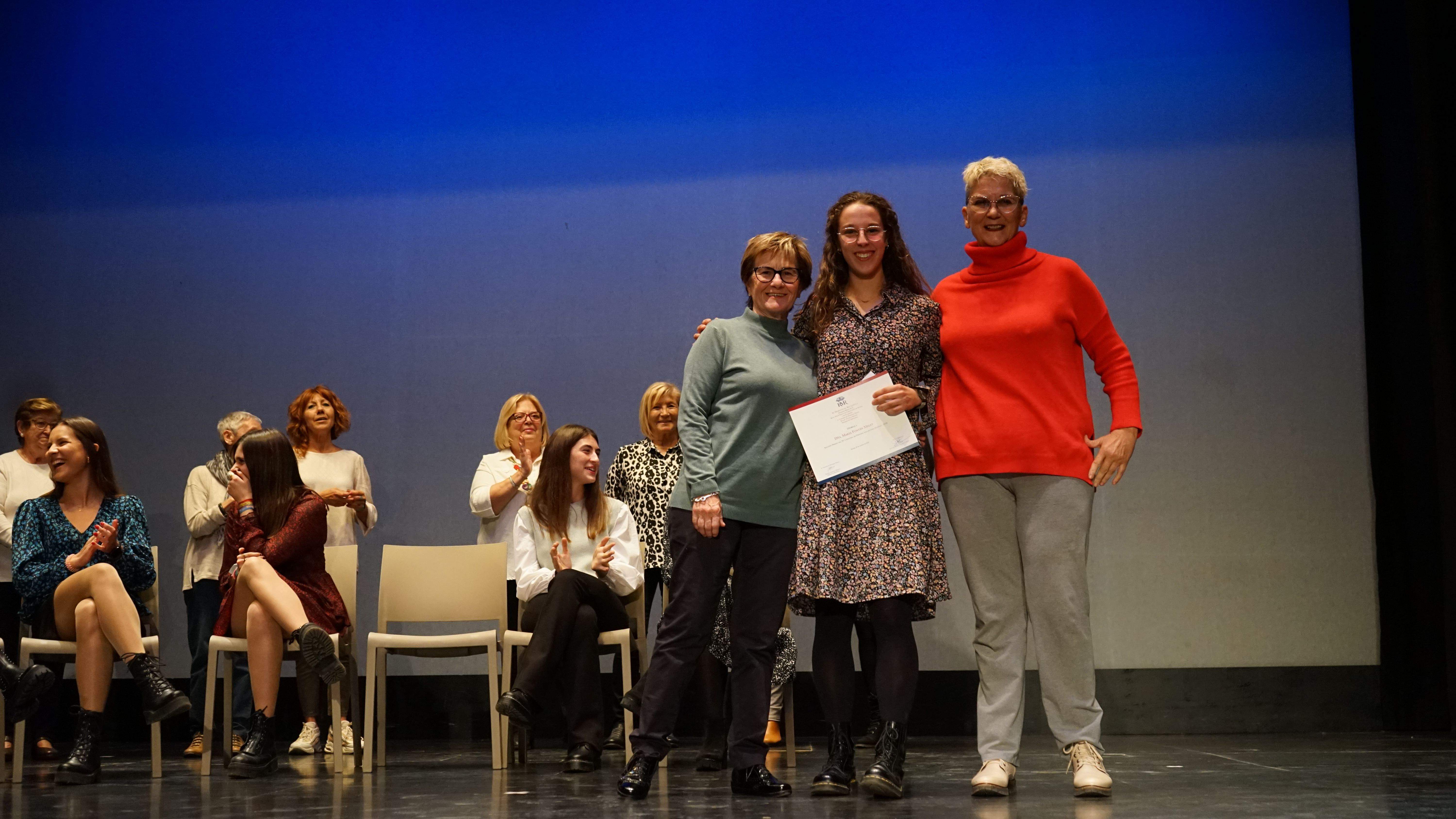Entrega del segundo premio de Eurostorys en Salesianos. FOTOS JULIO AGUERRI
