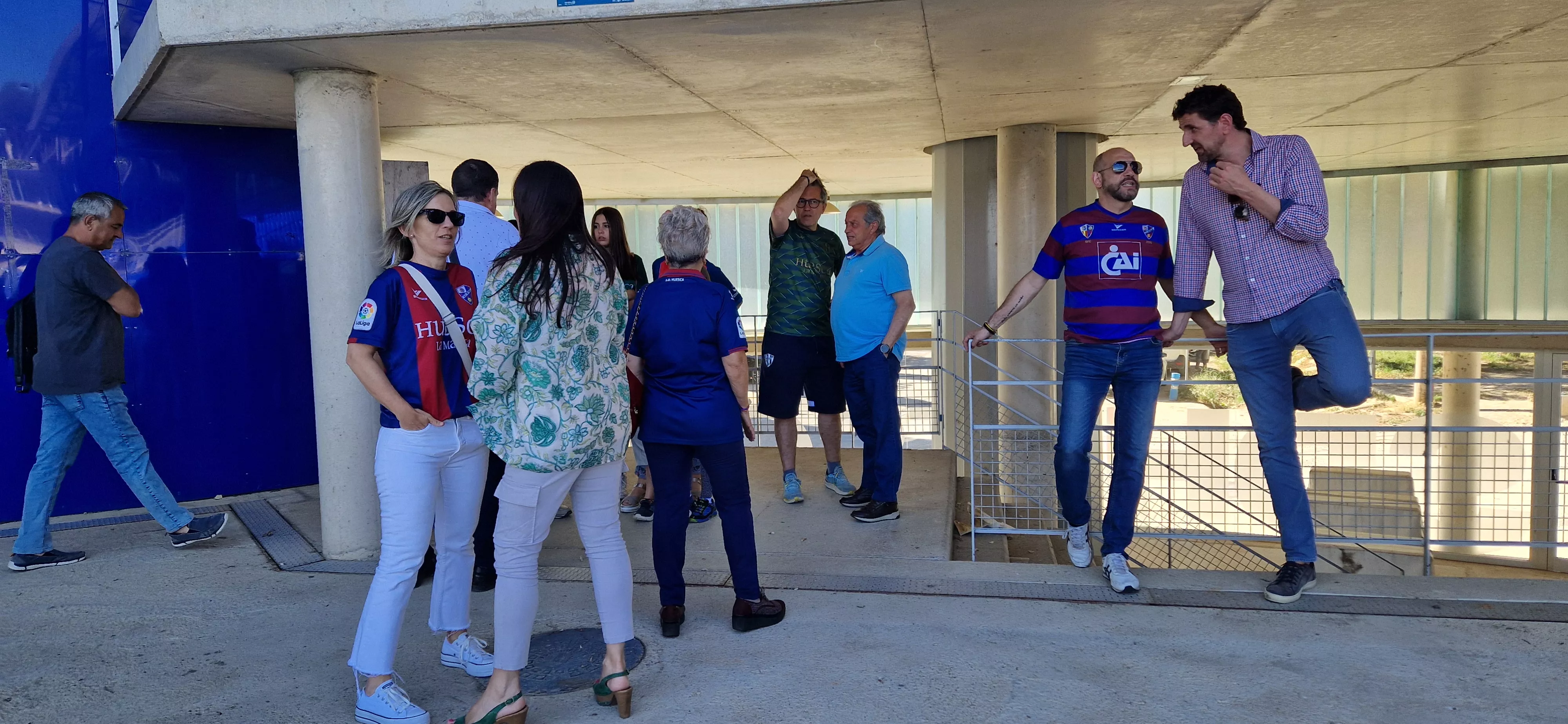 Campaña "¡Huesca, sí se puede!" con el objetivo cumplido. Foto Myriam Martínez