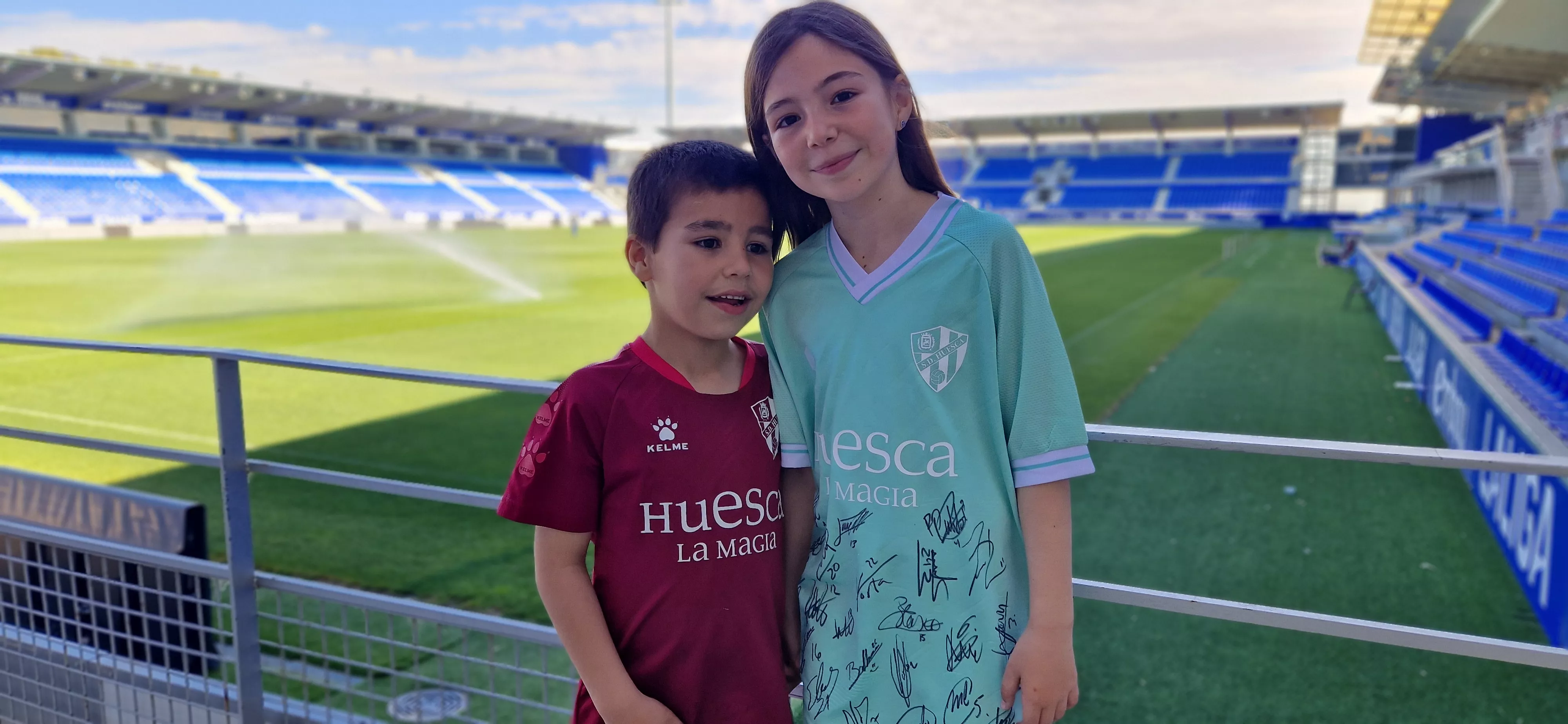 Campaña "¡Huesca, sí se puede!" con el objetivo cumplido. Foto Myriam Martínez