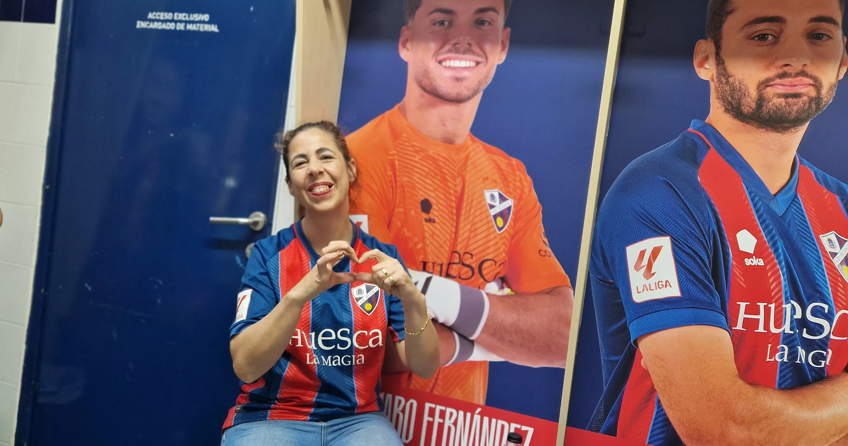 María Pilar Cereza, con Álvaro. Foto Myriam Martínez