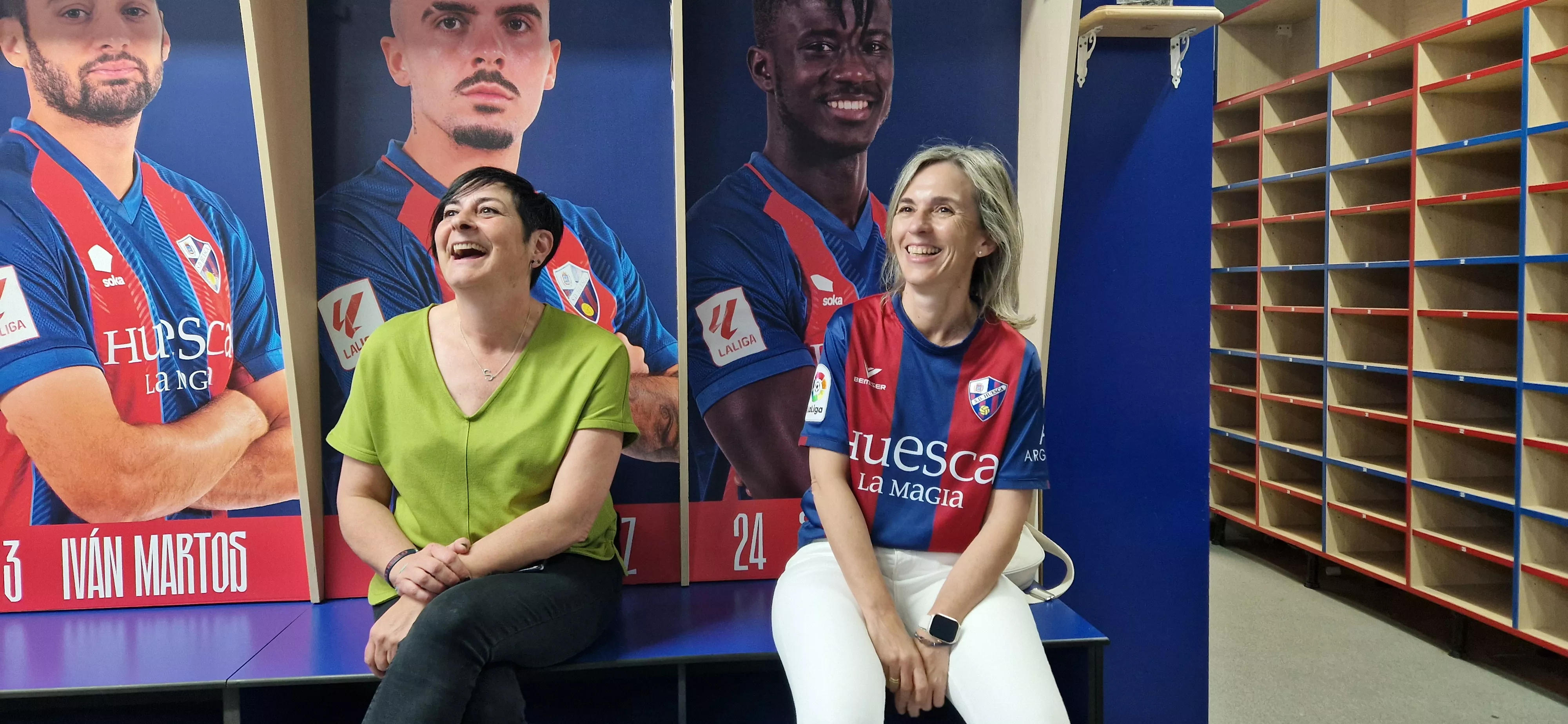 Sonia Alastruey y Lara López. Foto Myriam Martínez