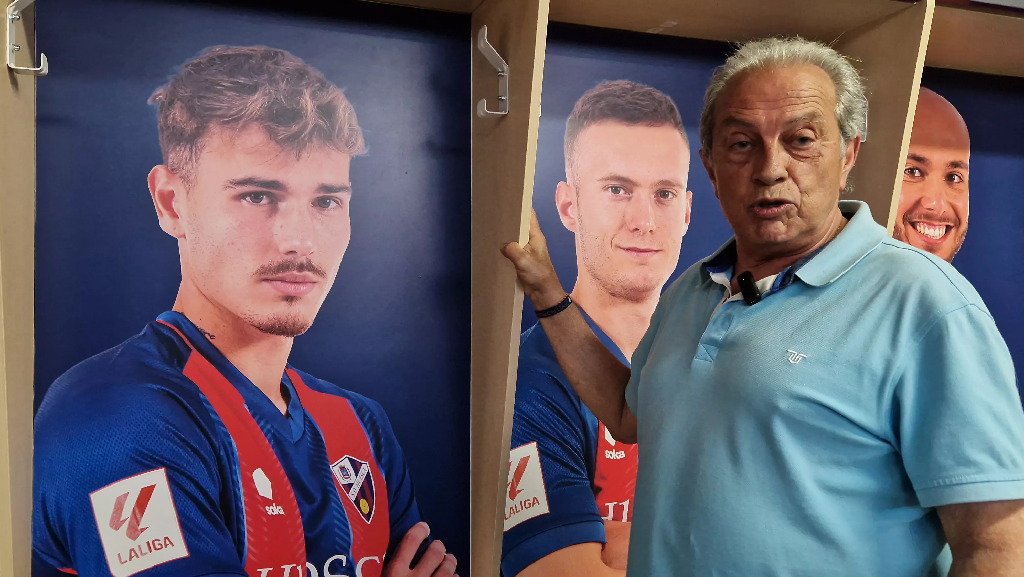 José Carlos Rodríguez con Hugo Vallejo. Foto Myriam Martínez