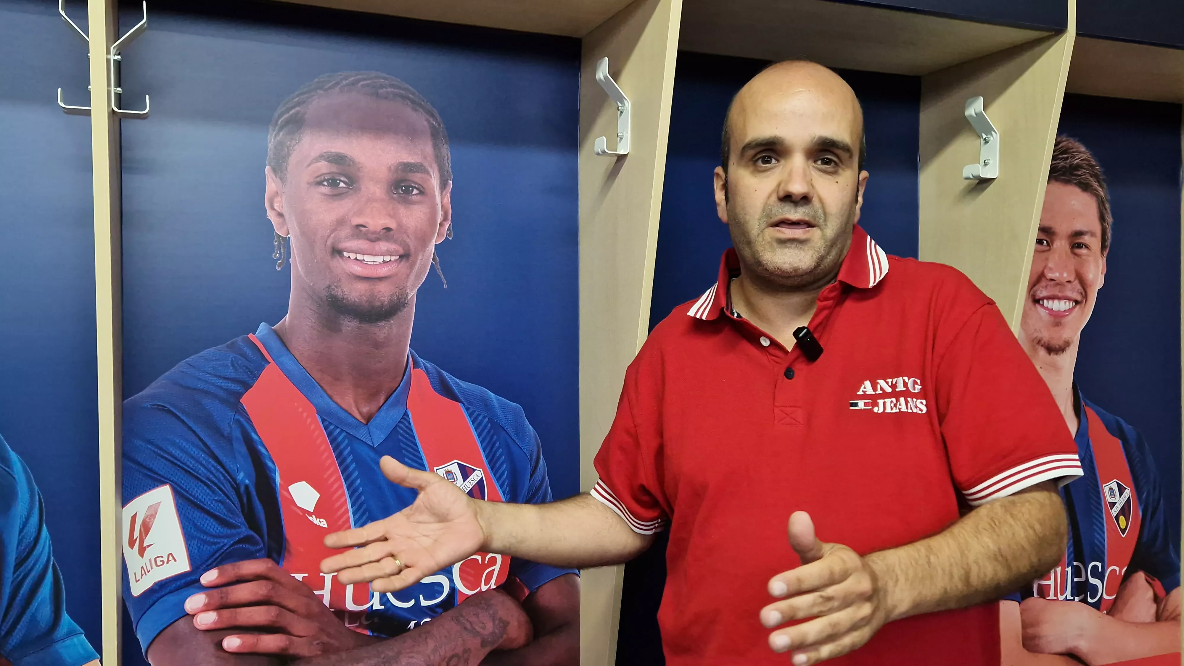 Carlos Paúles con Álex Balboa. Foto Myriam Martínez