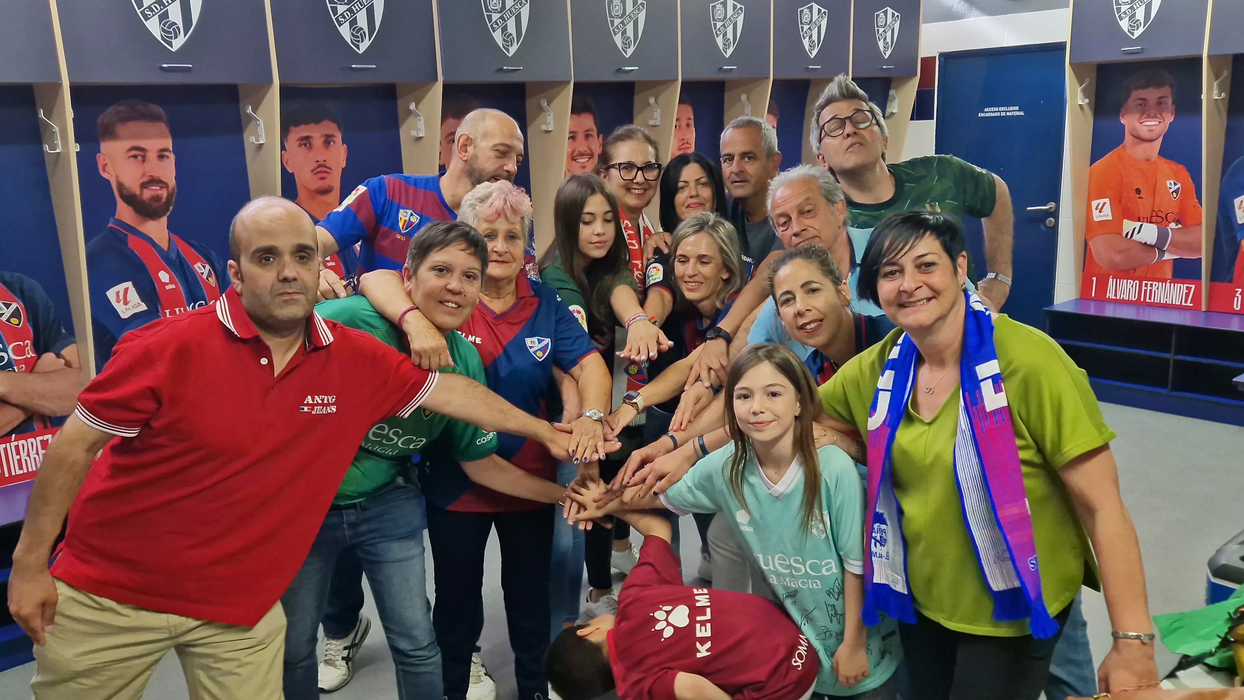 Campaña "¡Huesca, sí se puede!" con el objetivo cumplido. Foto Myriam Martínez