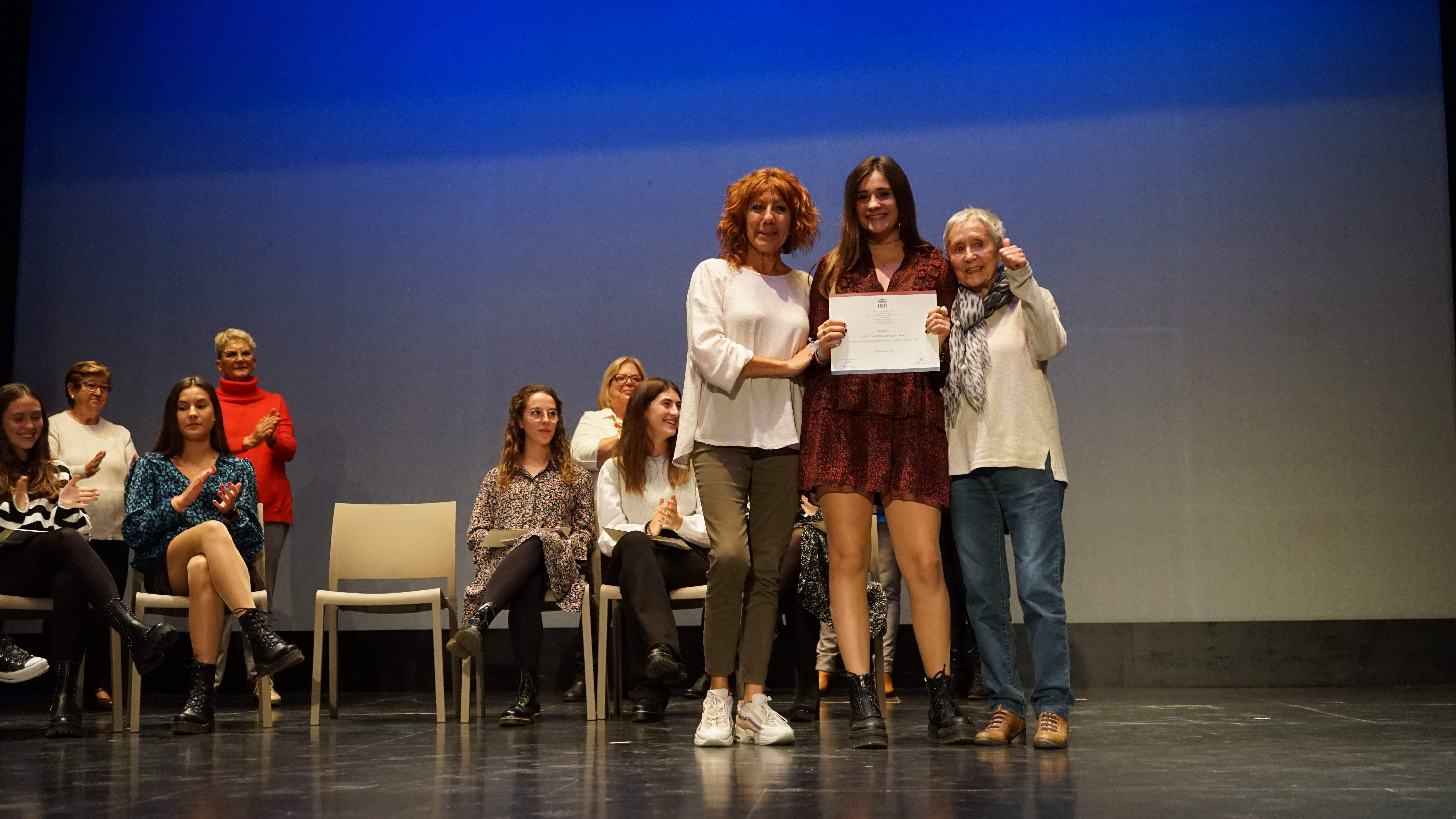 Entrega del segundo premio de Eurostorys en Salesianos. FOTOS JULIO AGUERRI