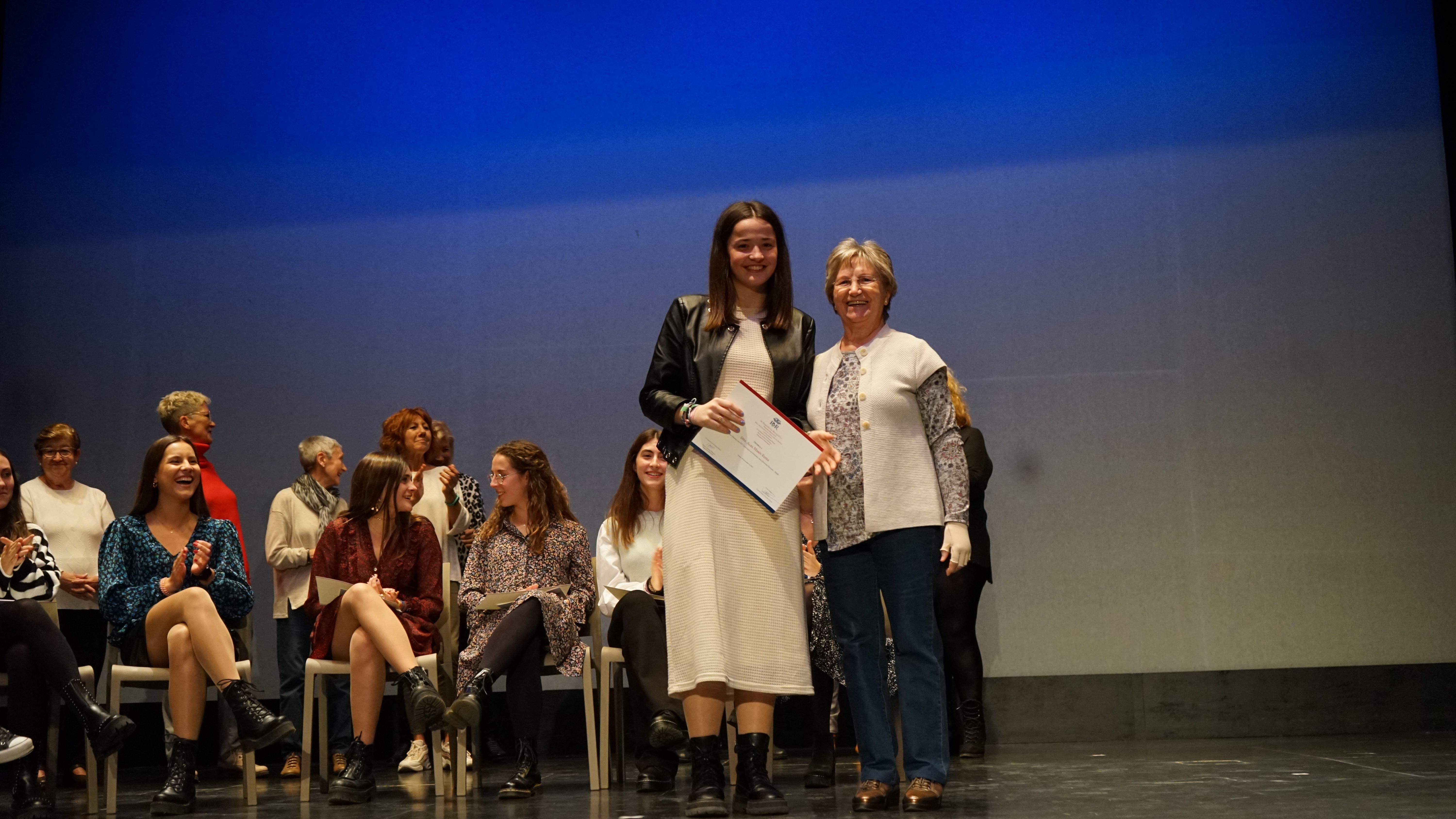 Entrega del segundo premio de Eurostorys en Salesianos. FOTOS JULIO AGUERRI