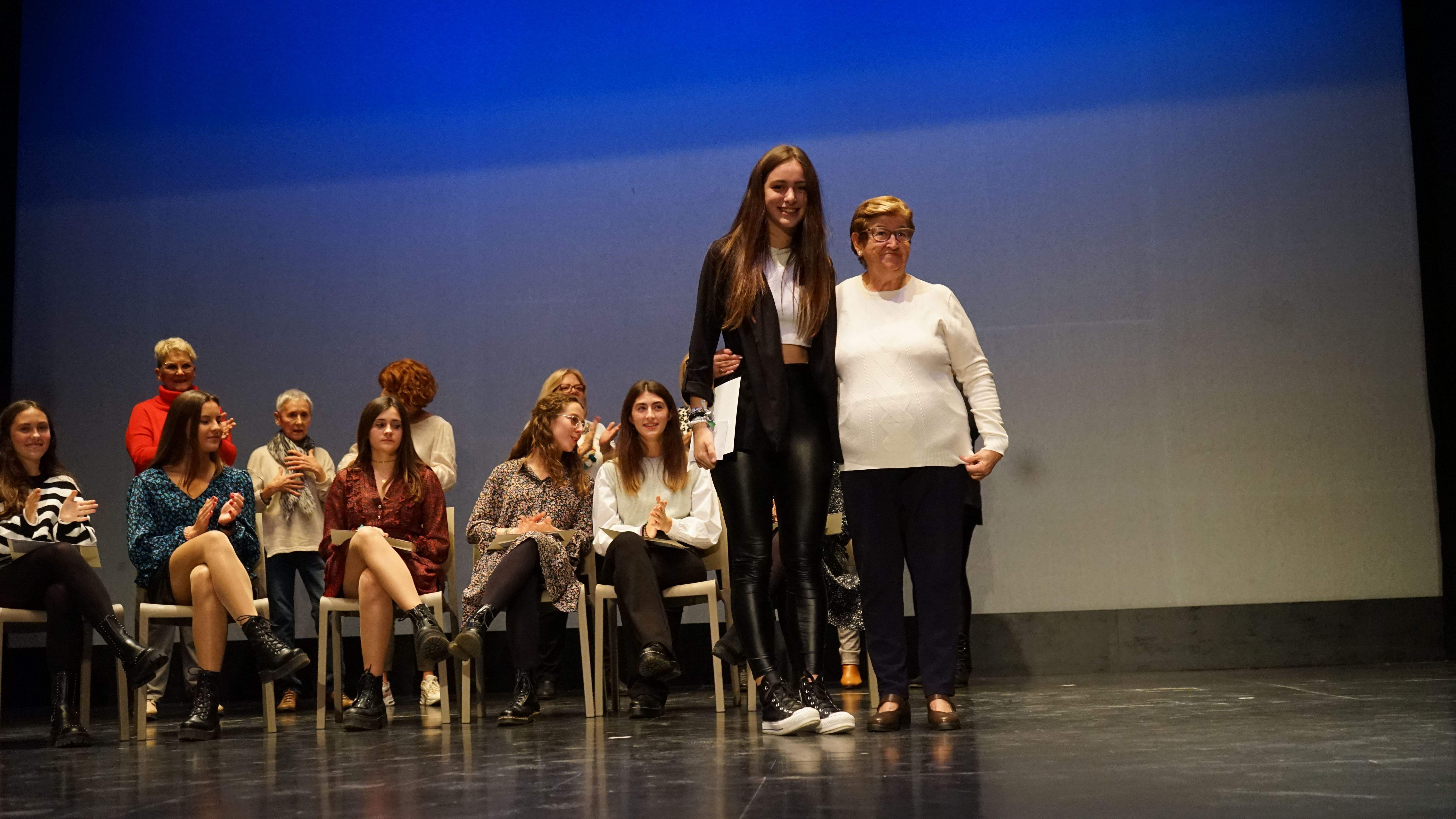 Entrega del segundo premio de Eurostorys en Salesianos. FOTOS JULIO AGUERRI