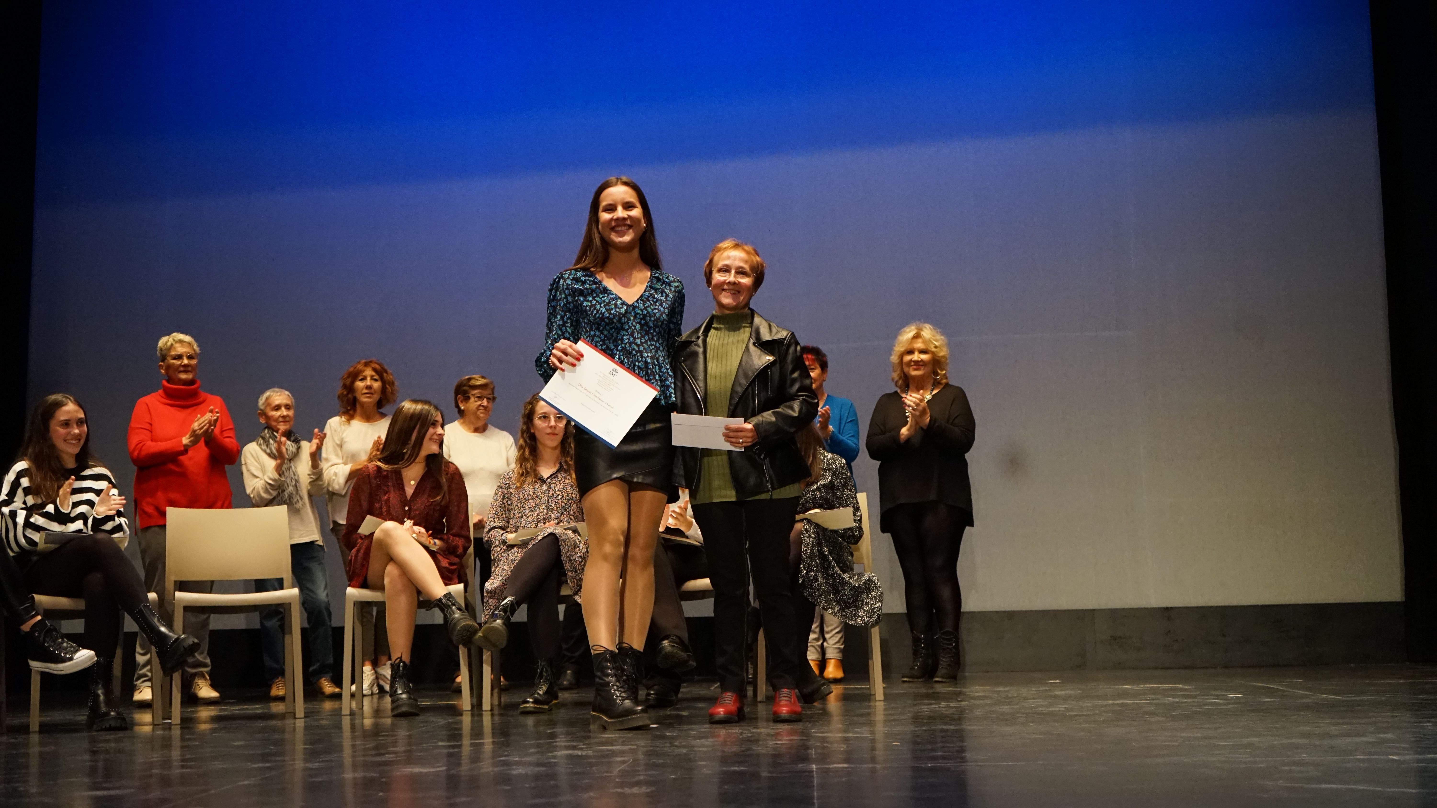 Entrega del segundo premio de Eurostorys en Salesianos. FOTOS JULIO AGUERRI