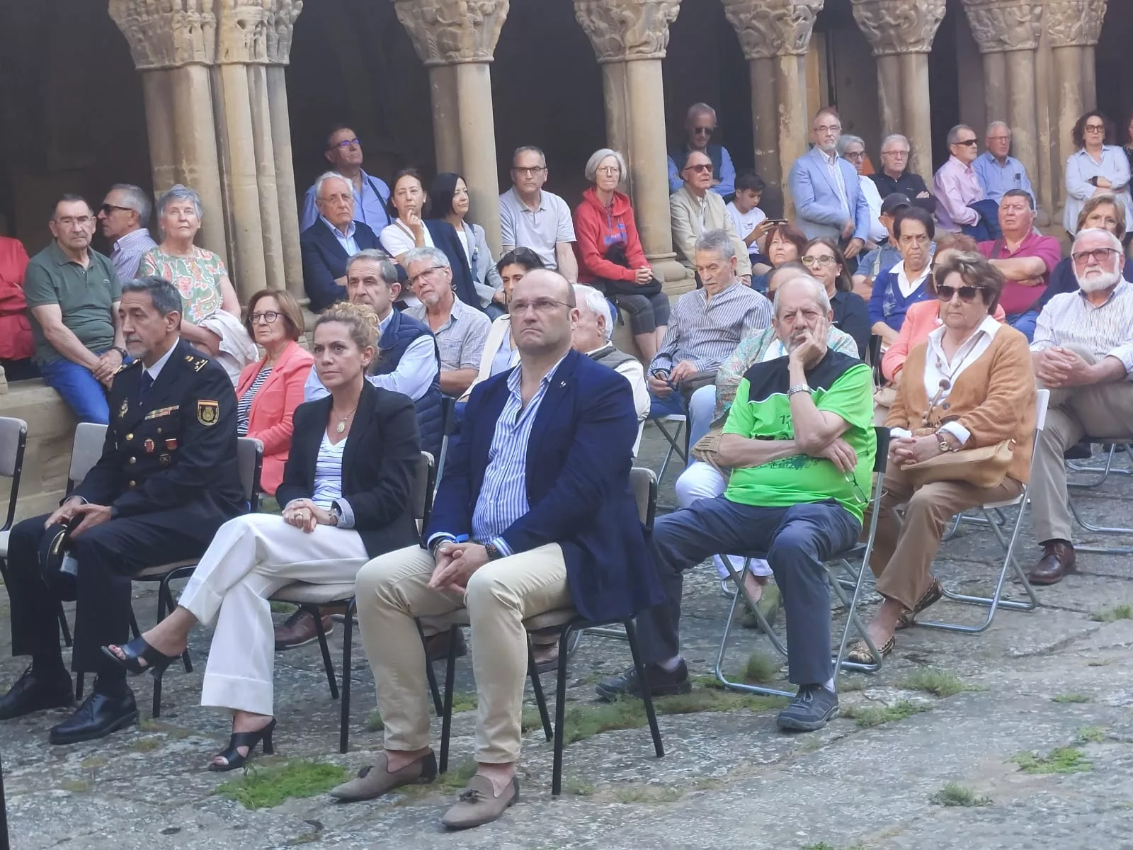Homenaje a los Reyes Alfonso y Ramiro en San Pedro el Viejo