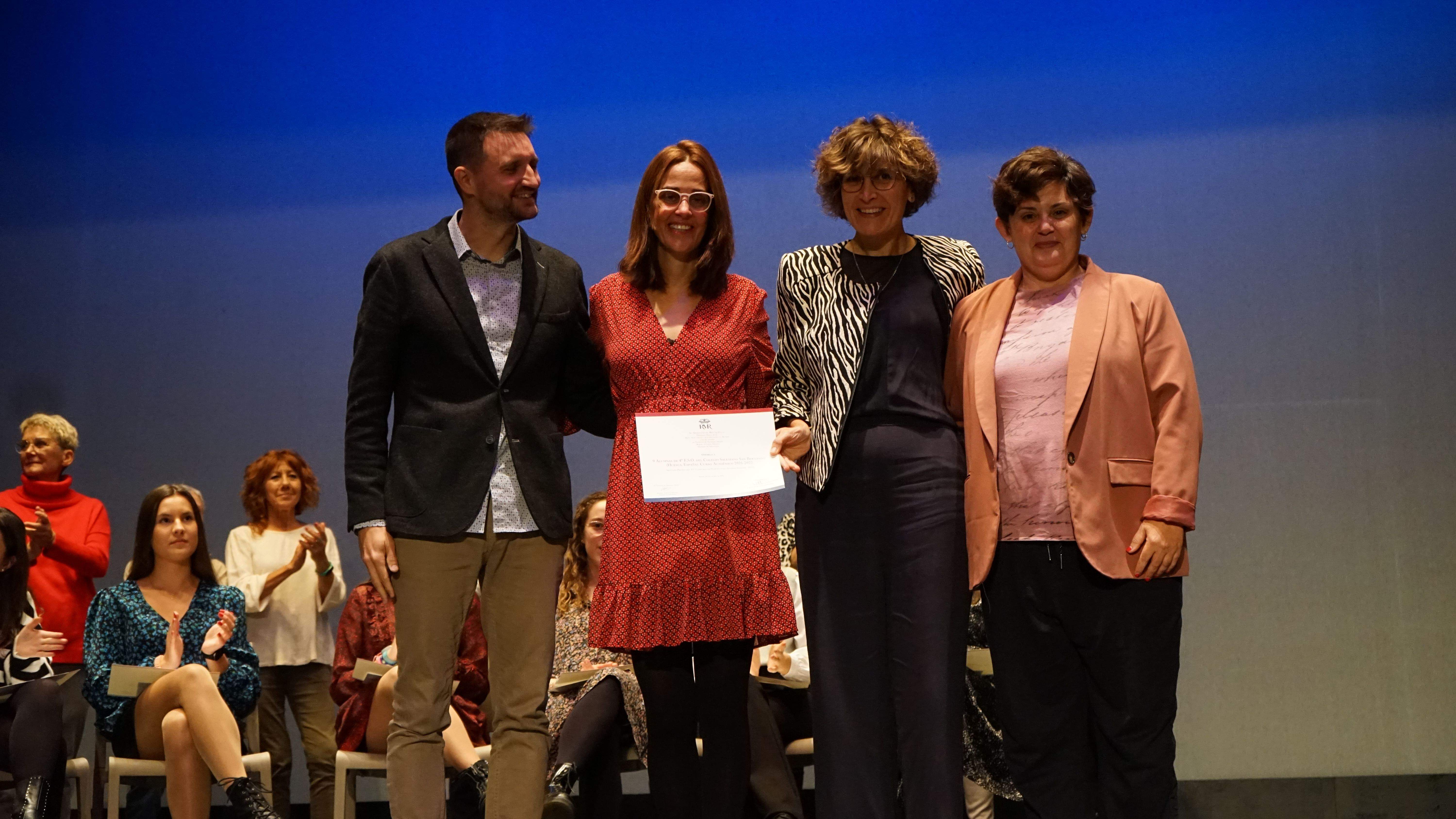 Entrega del segundo premio de Eurostorys en Salesianos. FOTOS JULIO AGUERRI