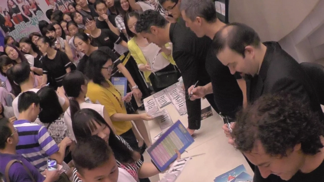 B Vocal en Corea del Sur, donde son unos ídolos