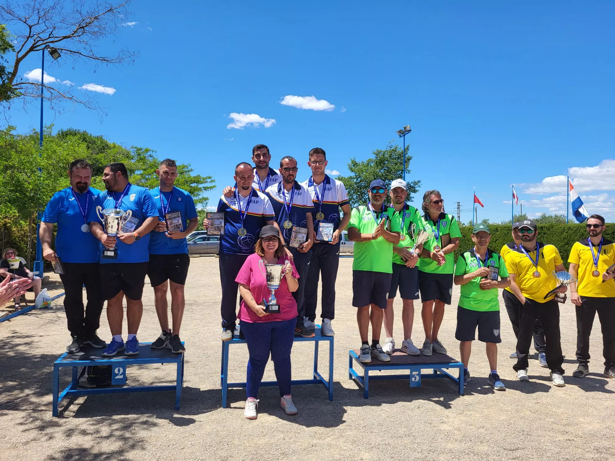 Podio masculino. Foto: Adri Mora