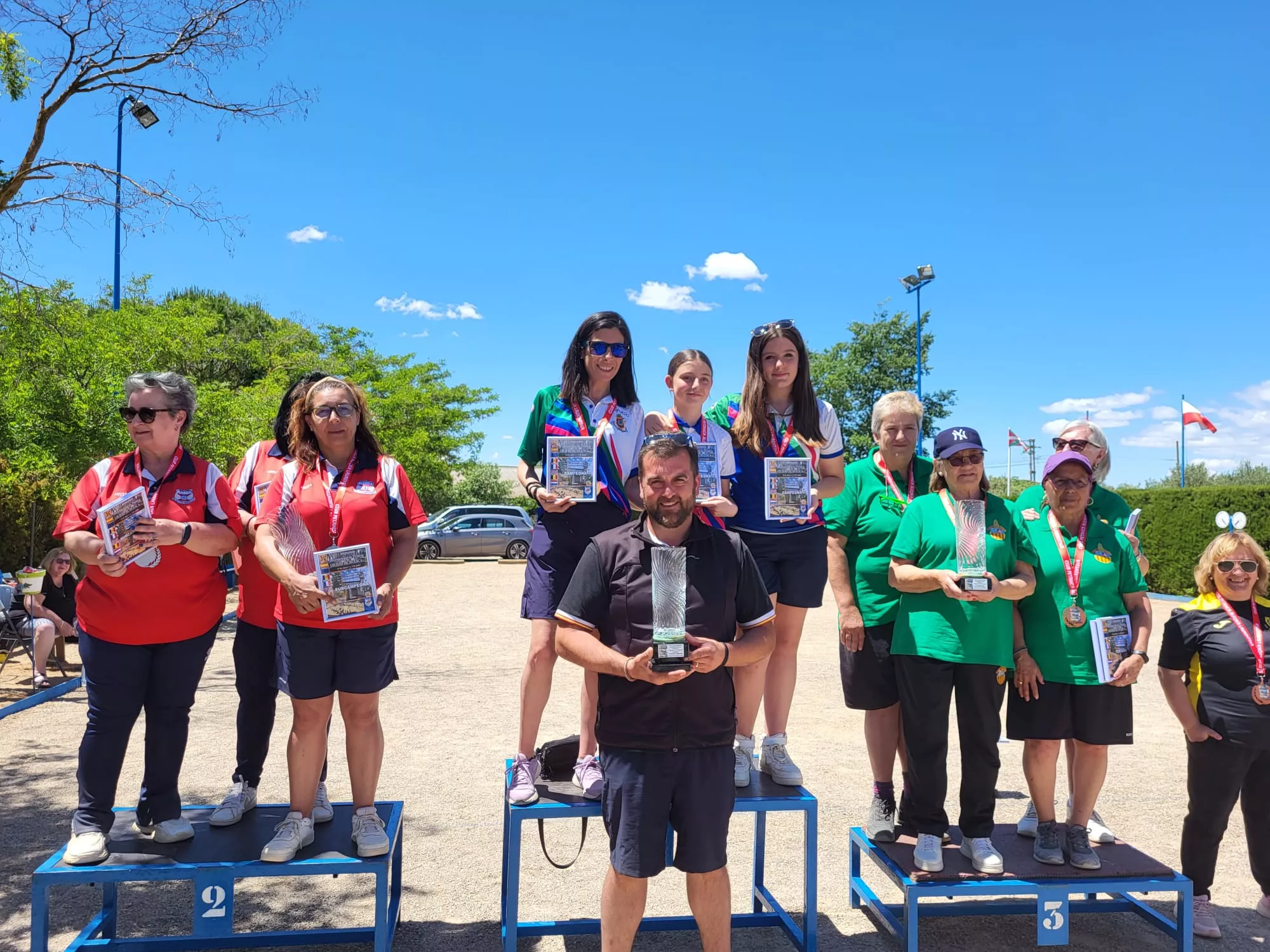 Podio femenino. Foto: Adri Mora