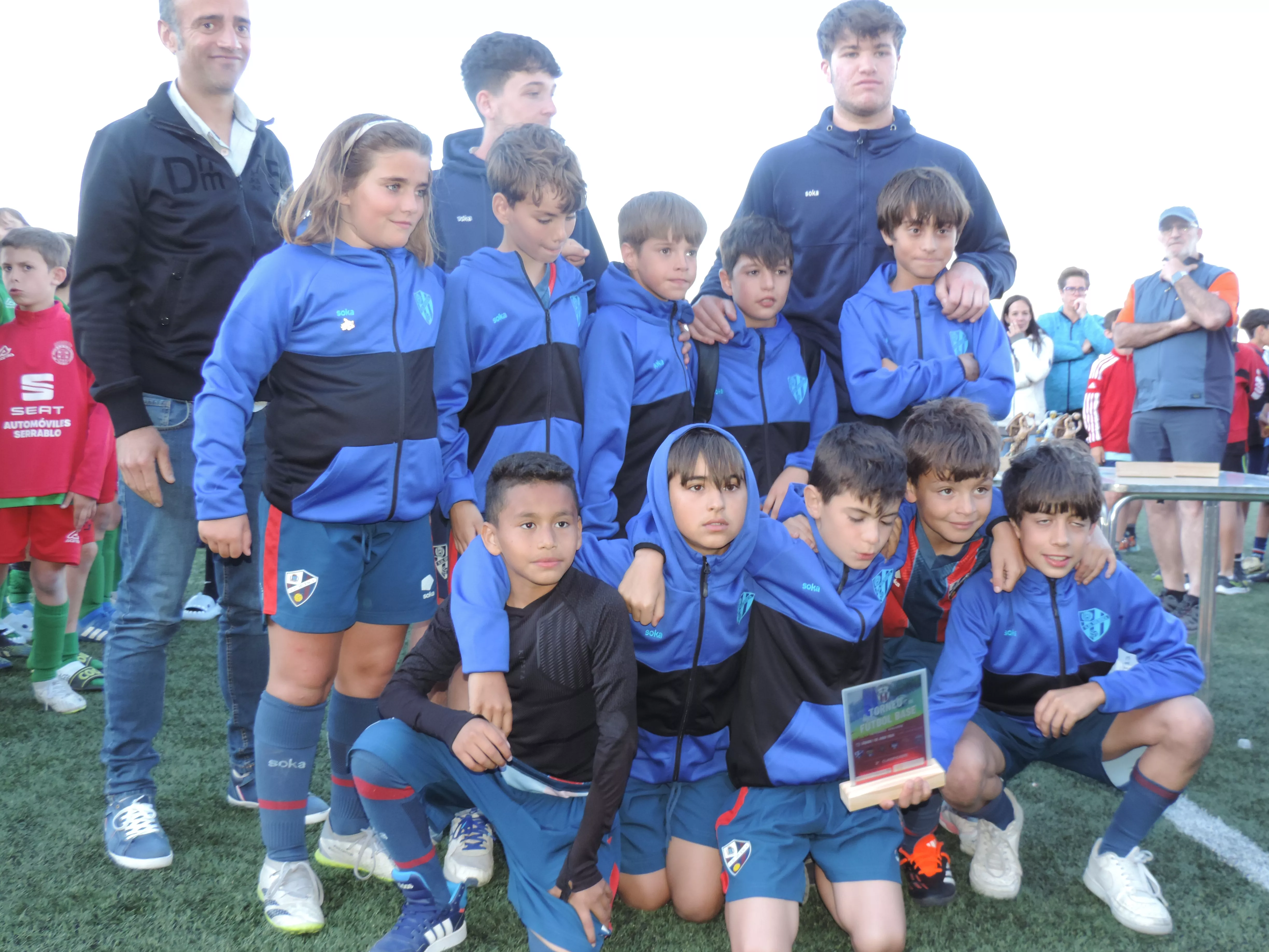 SUBCAMPEON BENJAMIN, SD HUESCA.  Foto: Andrés Alcaraz.