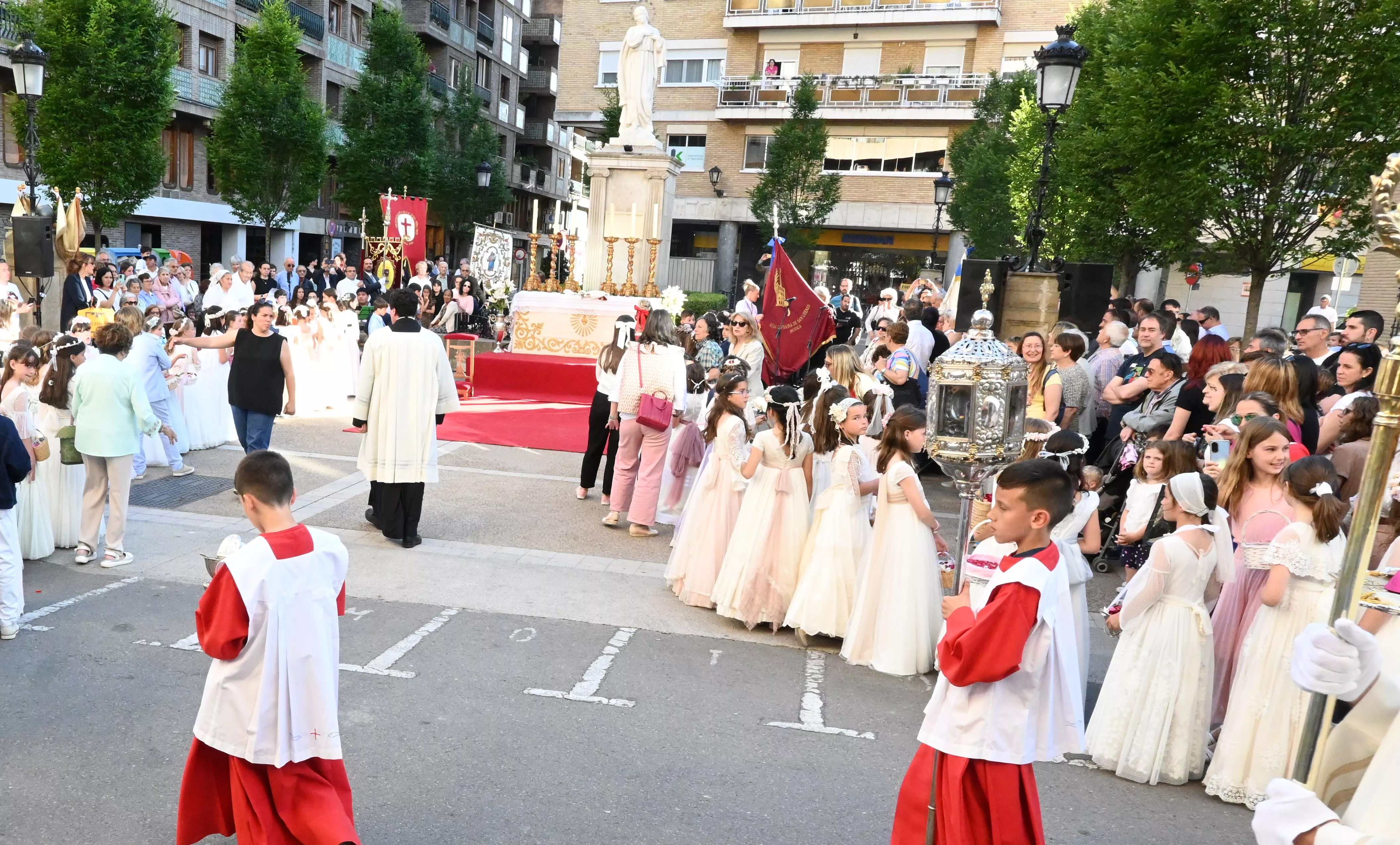 Corpus Christi en Huesca. Foto Carlos Jalle